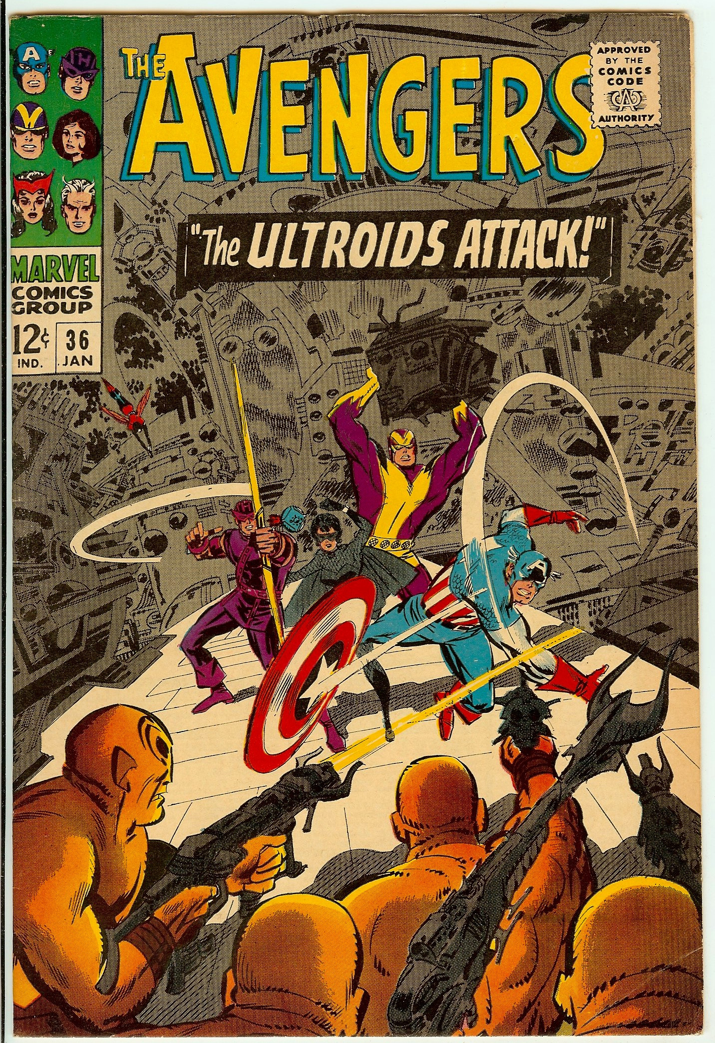 AVENGERS Front Cover