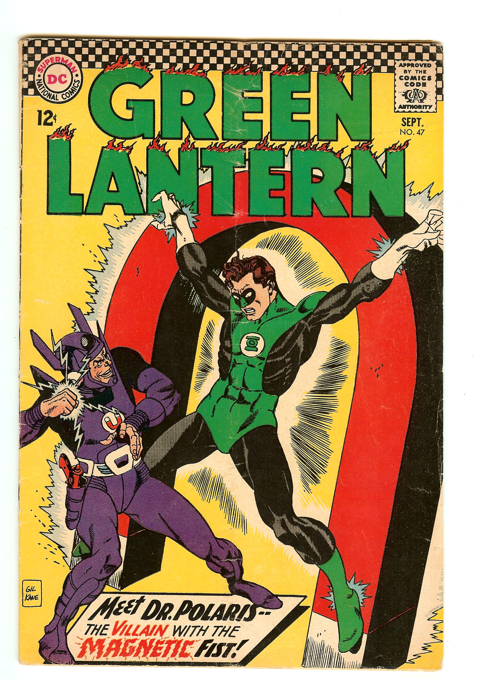 GREEN LANTERN Front Cover