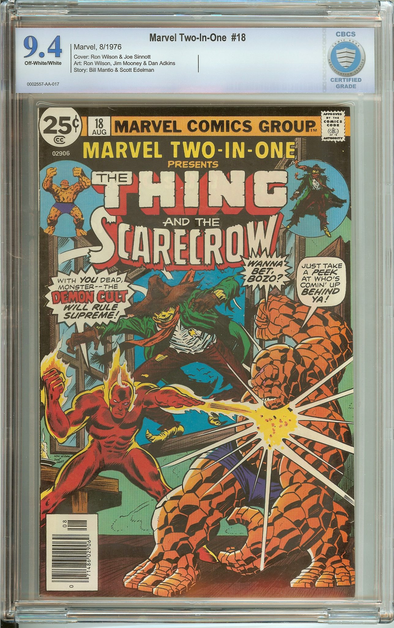 MARVEL TWO-IN-ONE Front Cover