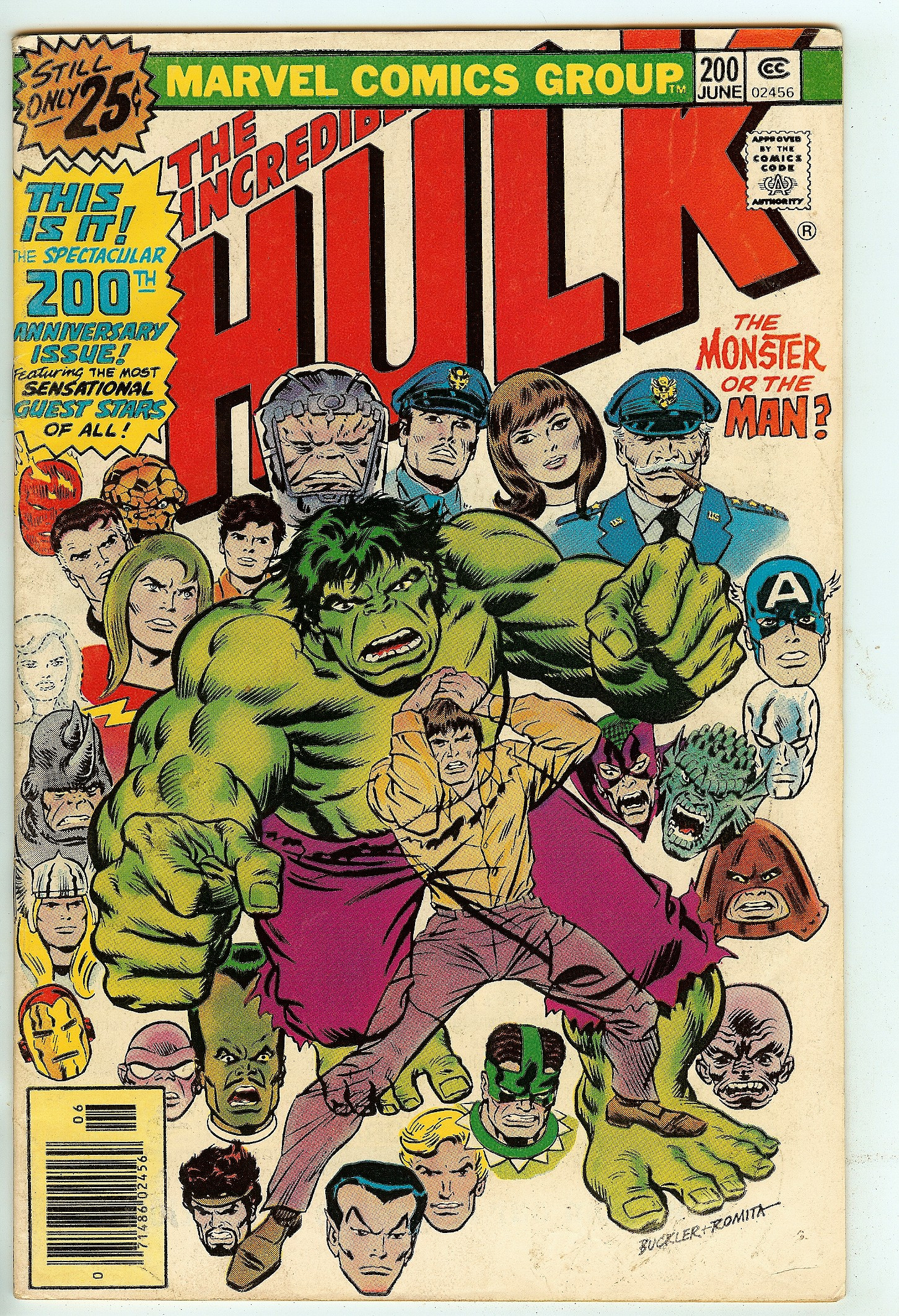 INCREDIBLE HULK Front Cover