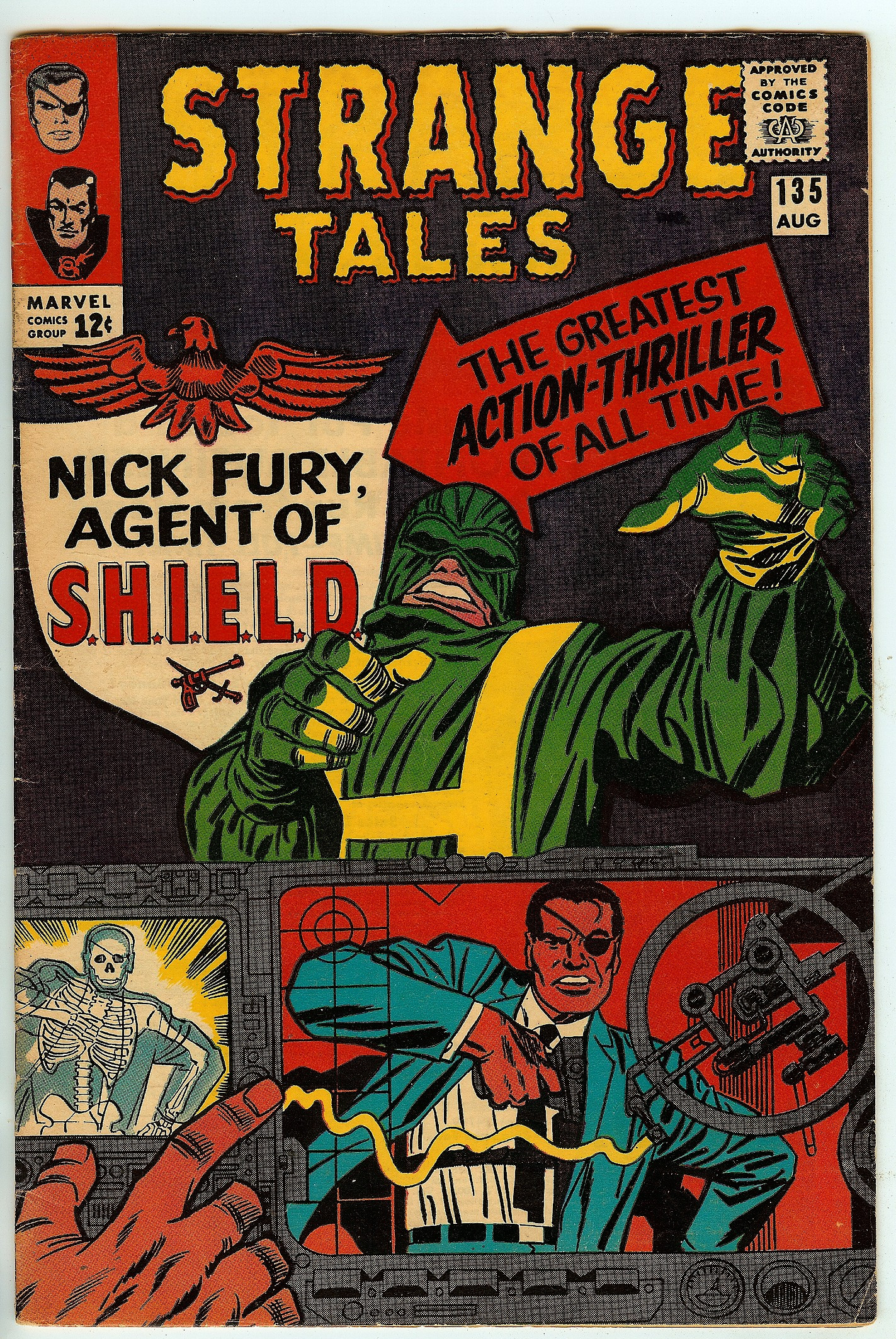 STRANGE TALES Front Cover