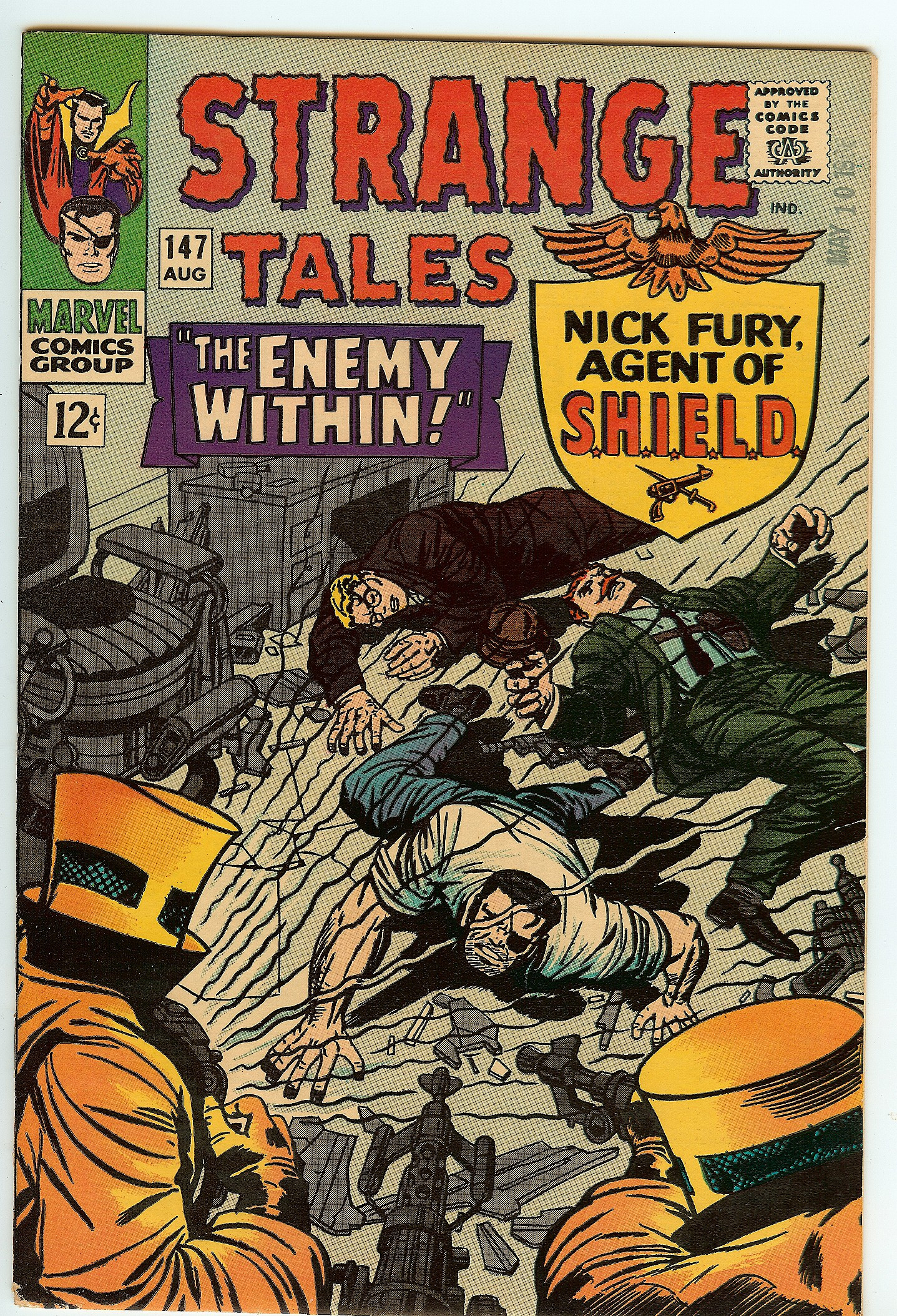 STRANGE TALES Front Cover