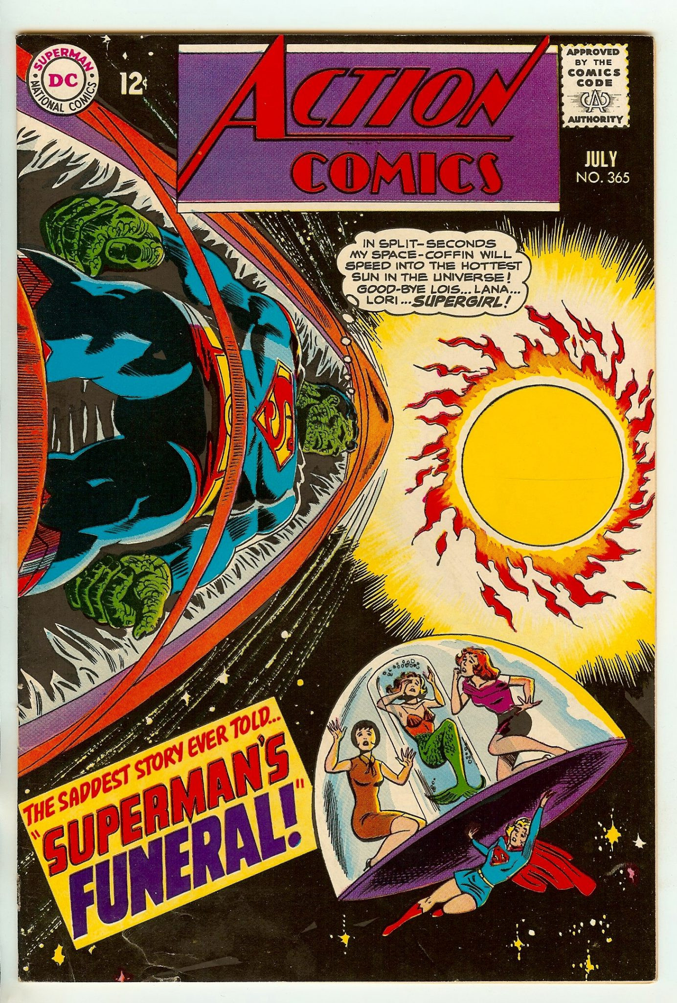 ACTION COMICS Front Cover