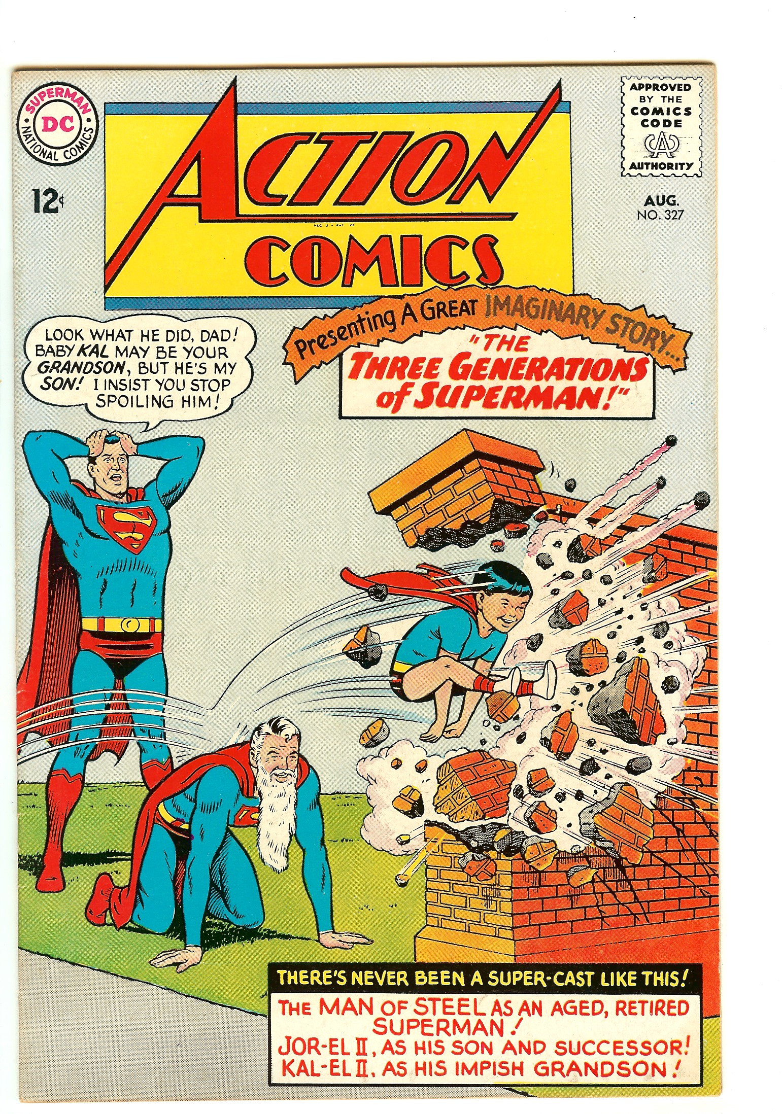 ACTION COMICS Front Cover