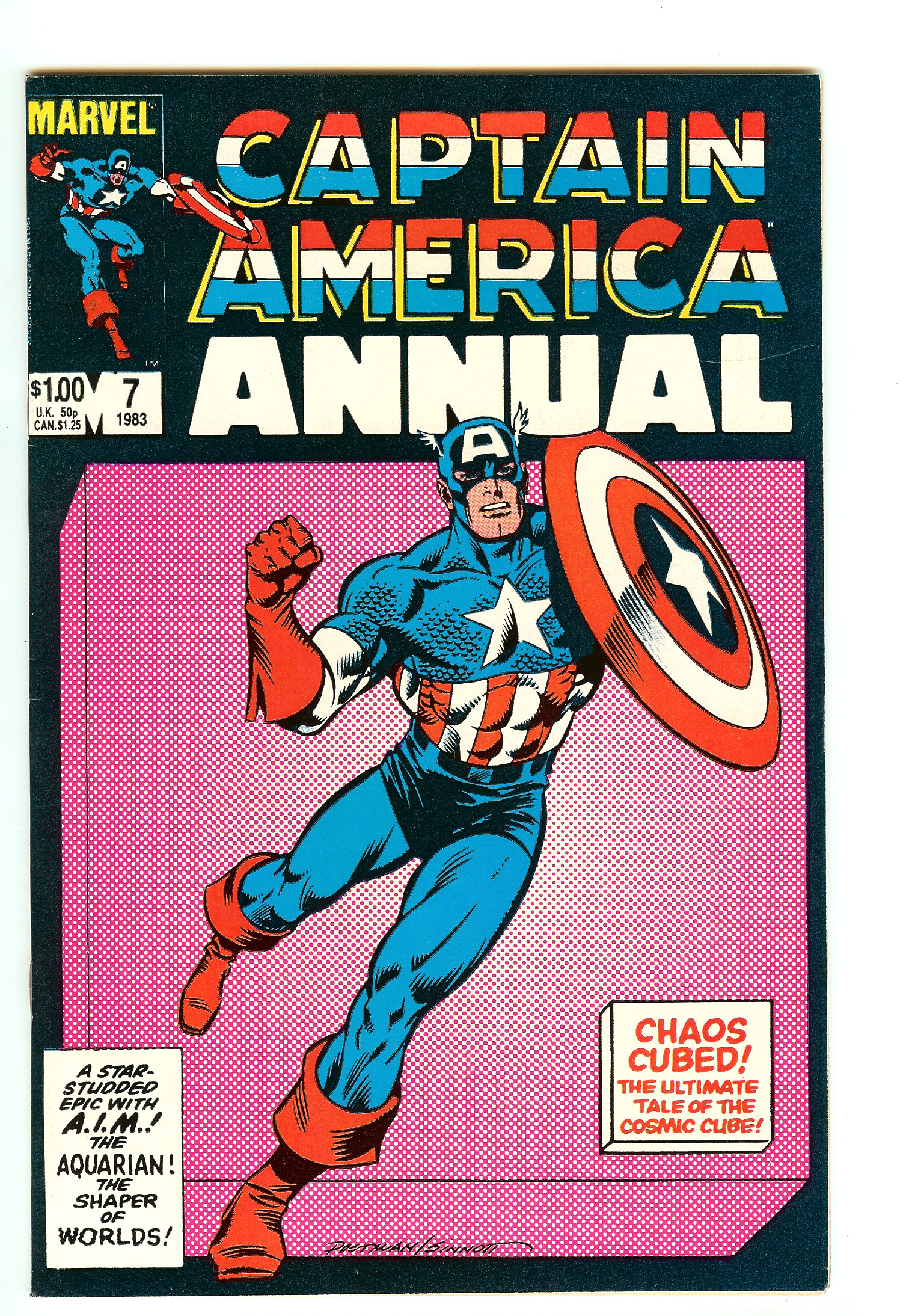 CAPTAIN AMERICA ANNUAL Front Cover