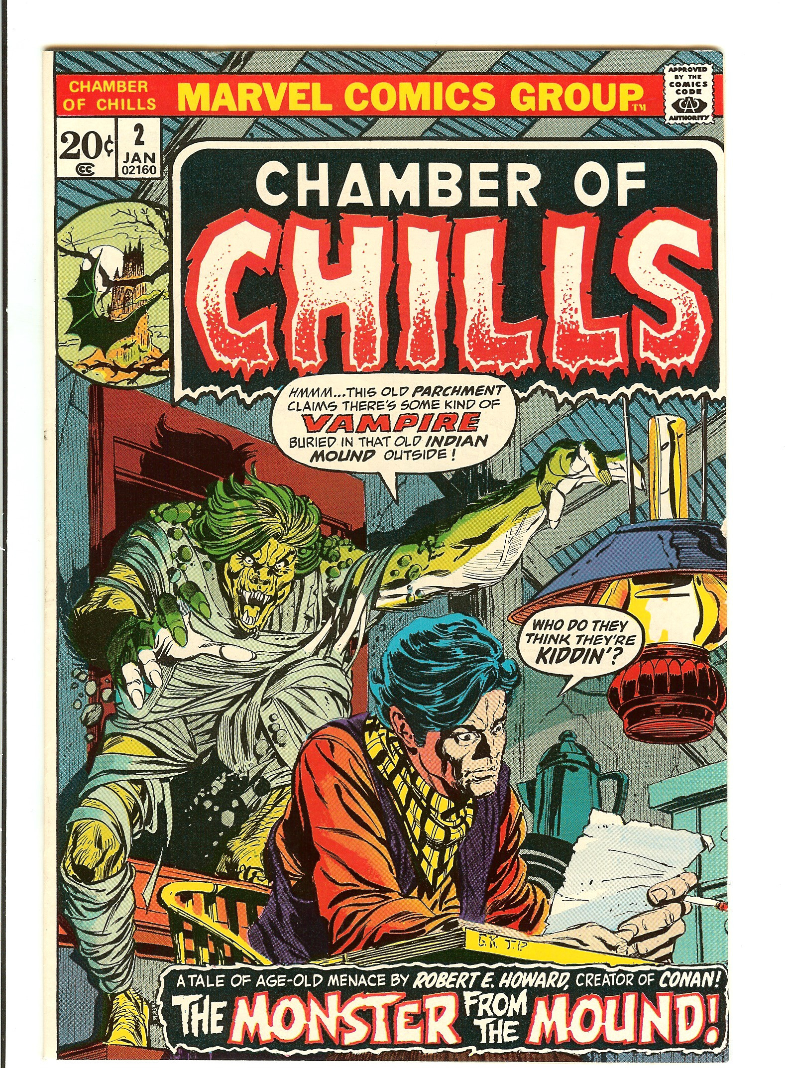 CHAMBER OF CHILLS Front Cover