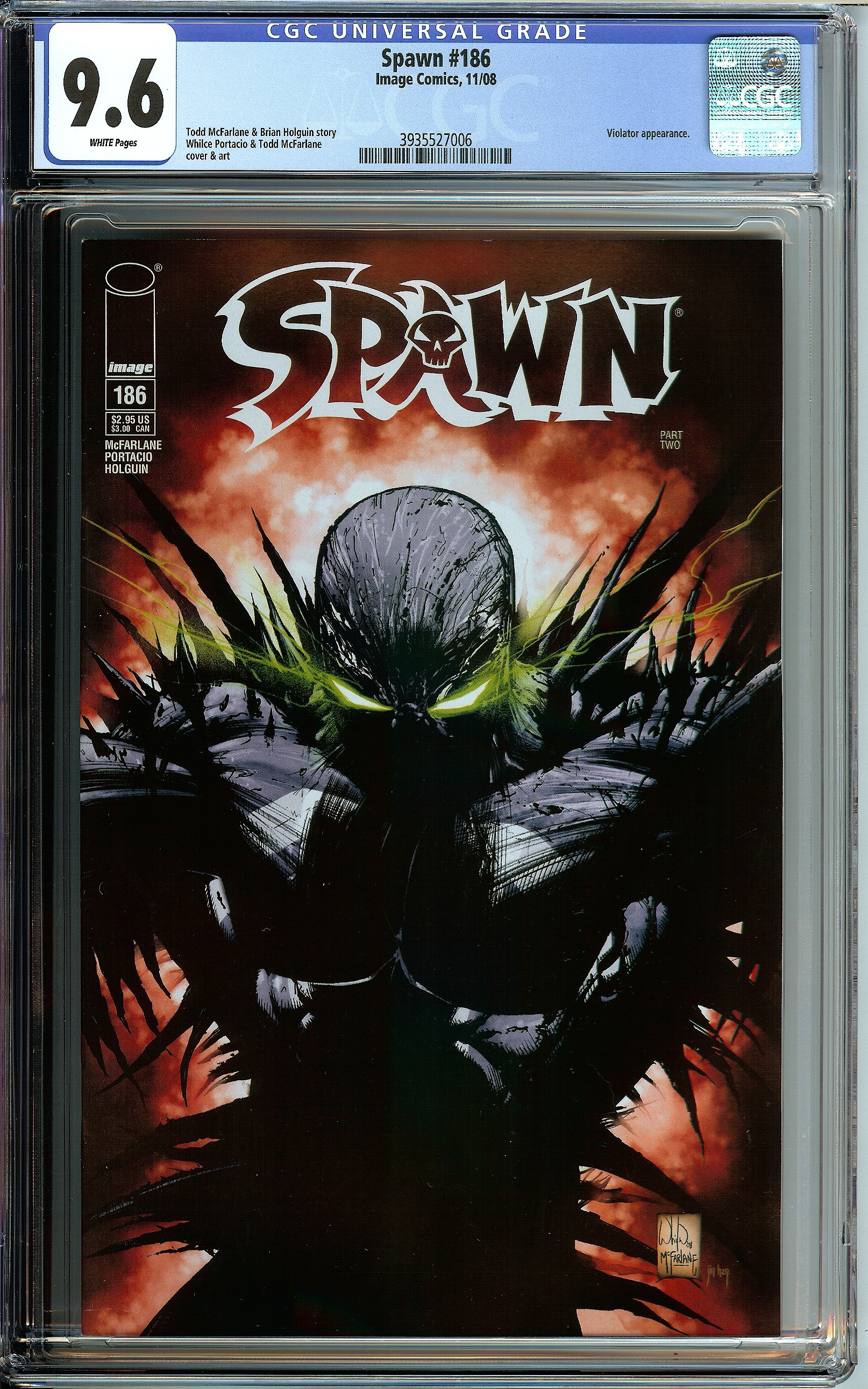 SPAWN Front Cover