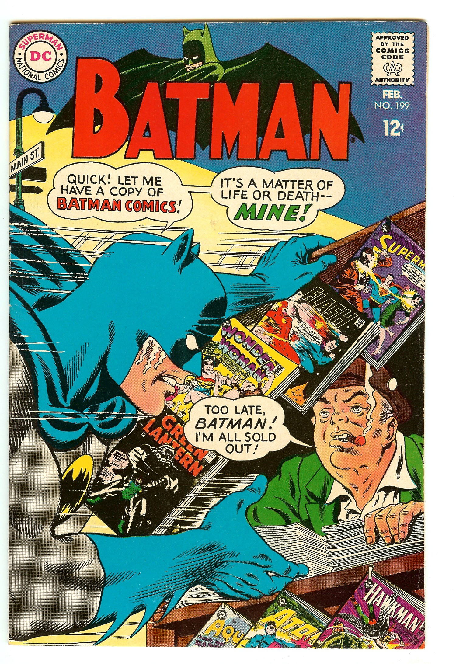 BATMAN Front Cover
