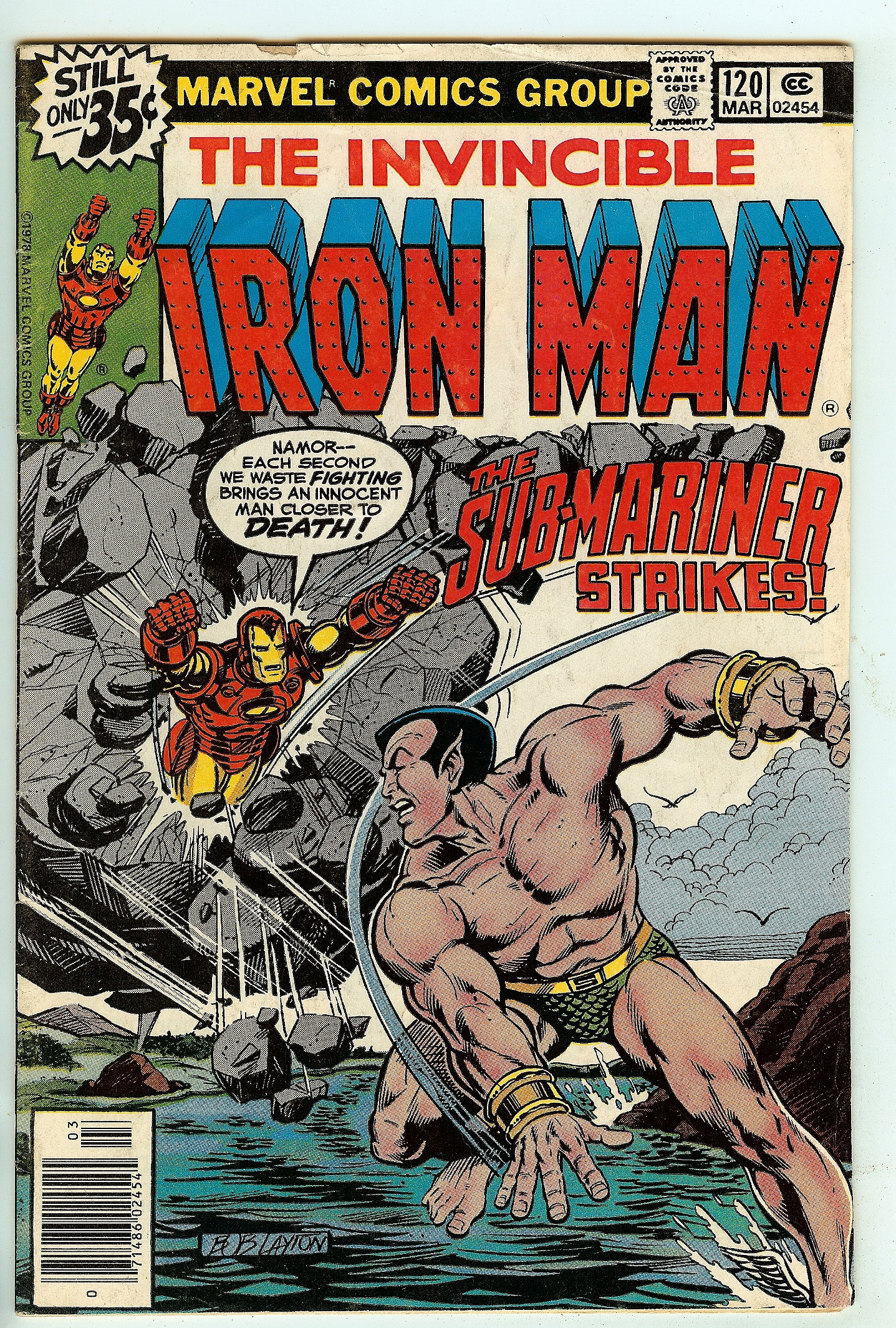 IRON MAN Front Cover