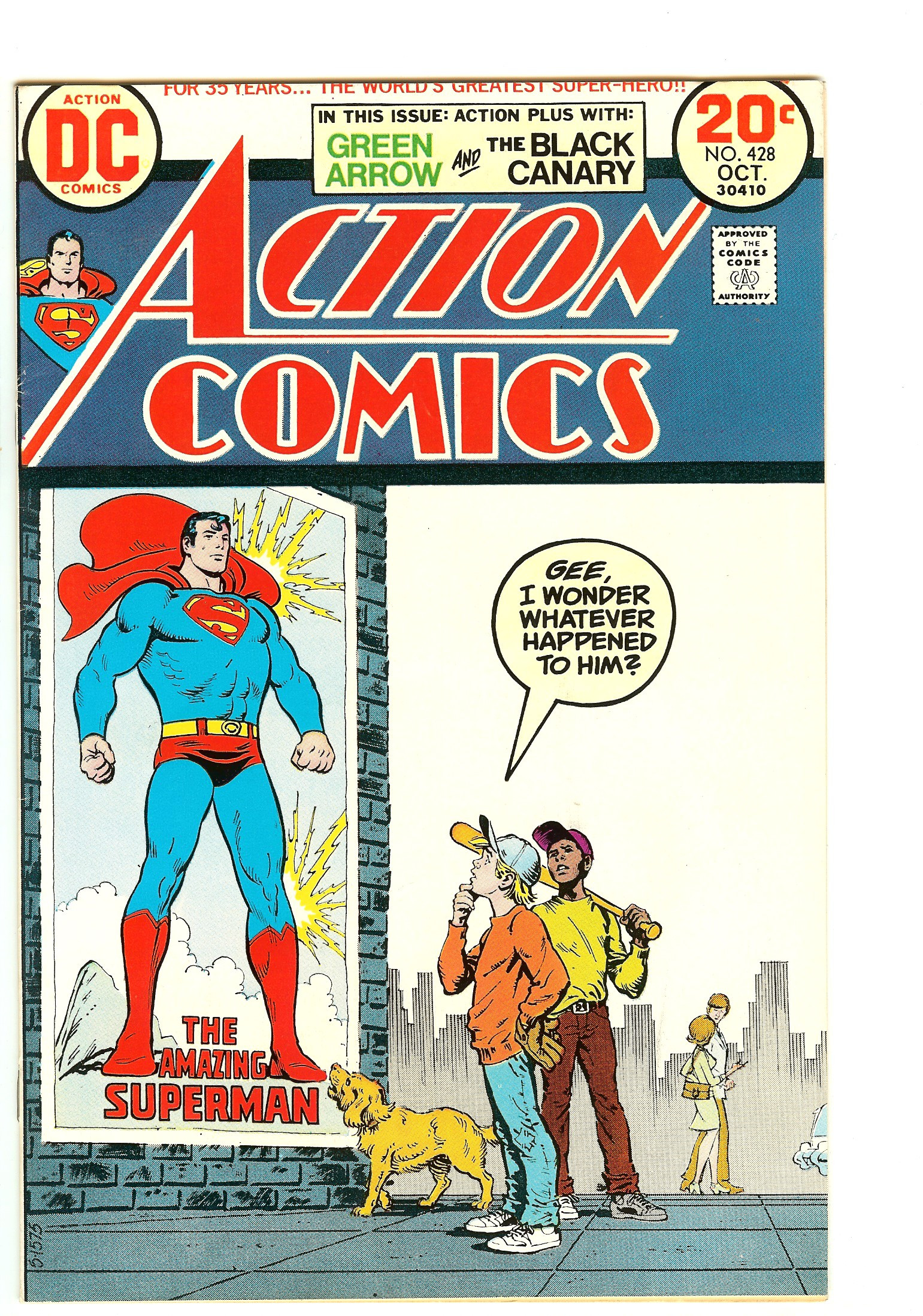 ACTION COMICS Front Cover