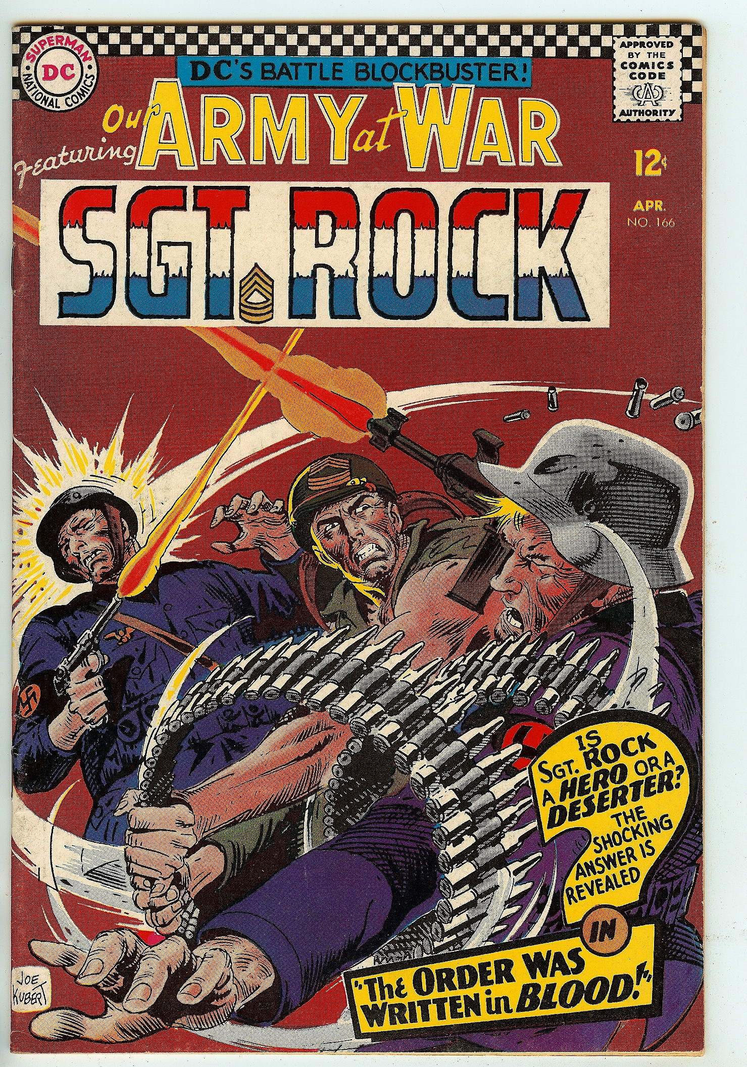 OUR ARMY AT WAR Front Cover