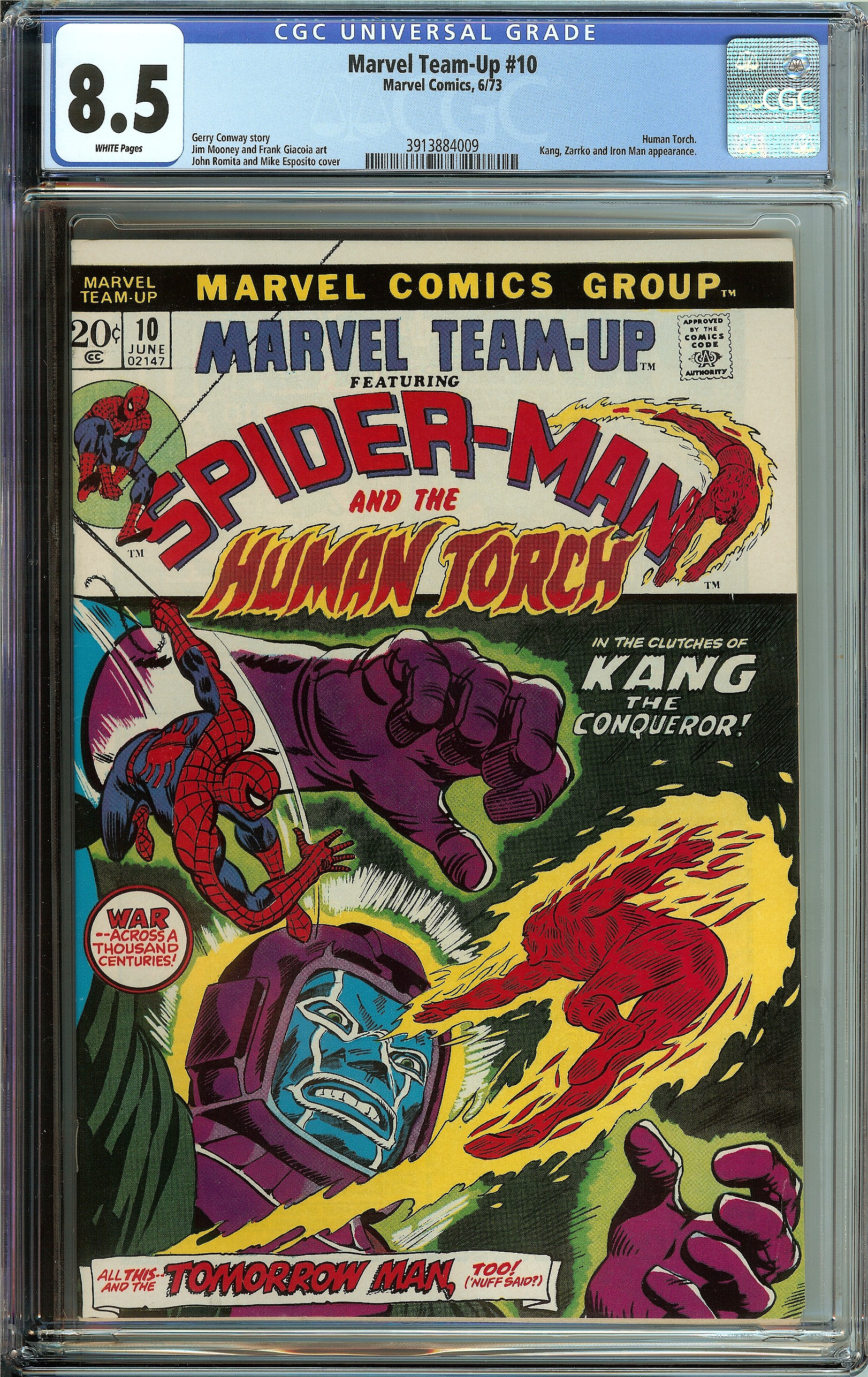 MARVEL TEAM-UP Front Cover