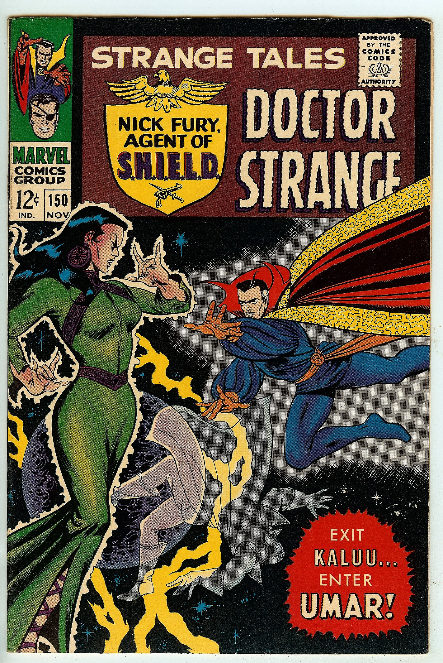 STRANGE TALES Front Cover