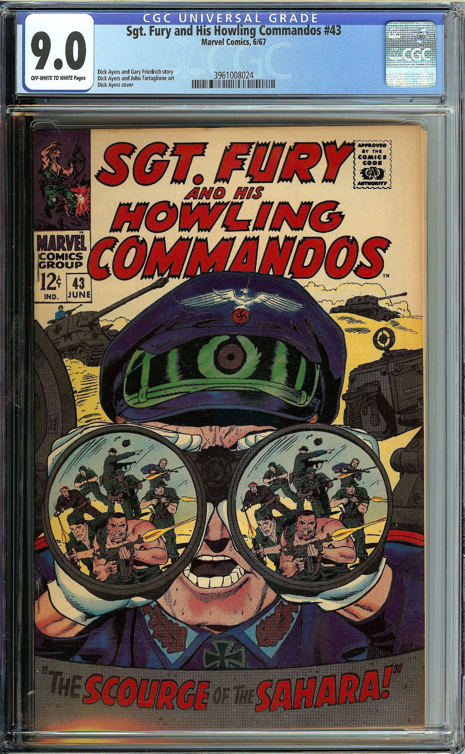 SGT. FURY AND HIS HOWLING COMMANDOS Front Cover