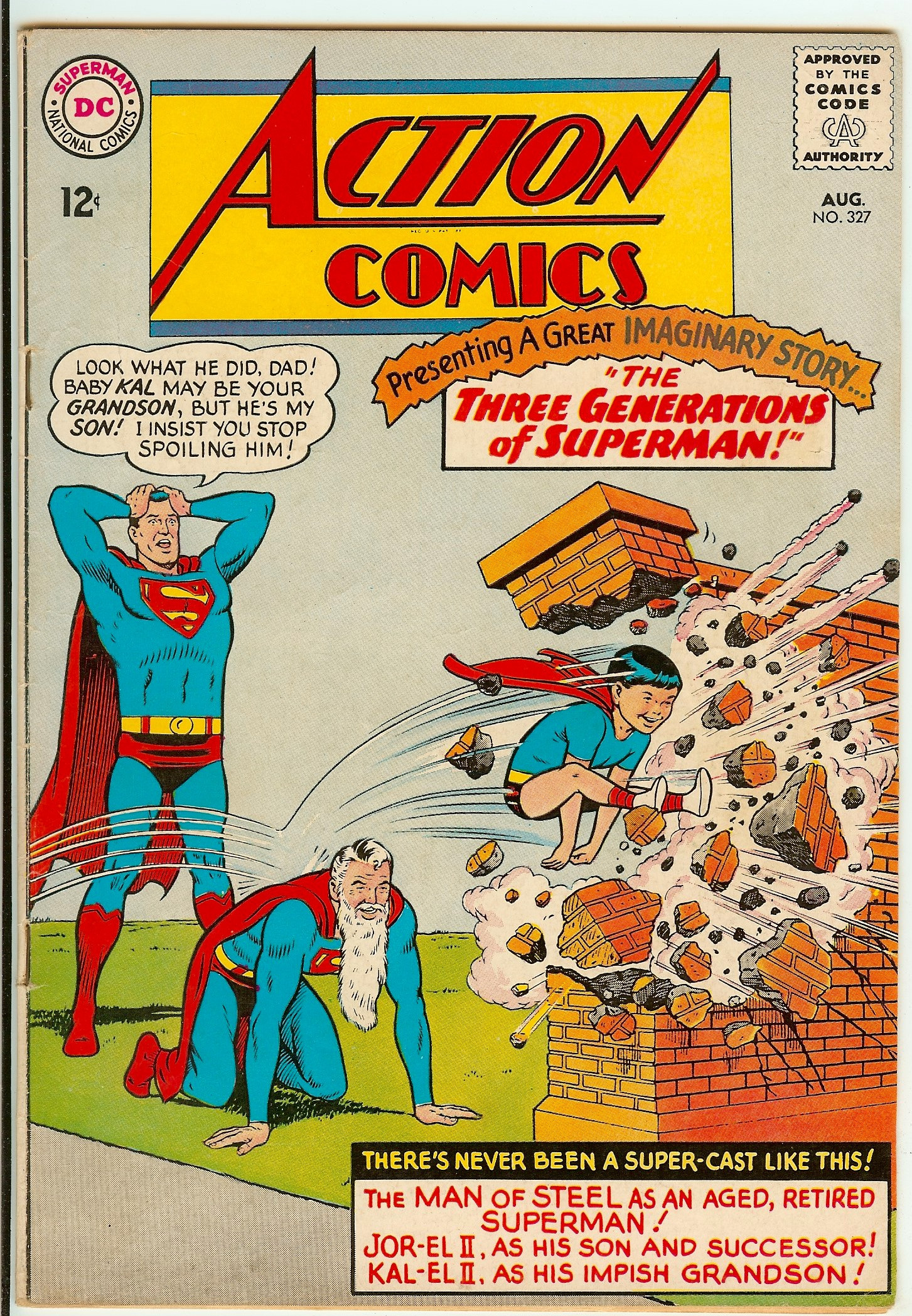 ACTION COMICS Front Cover