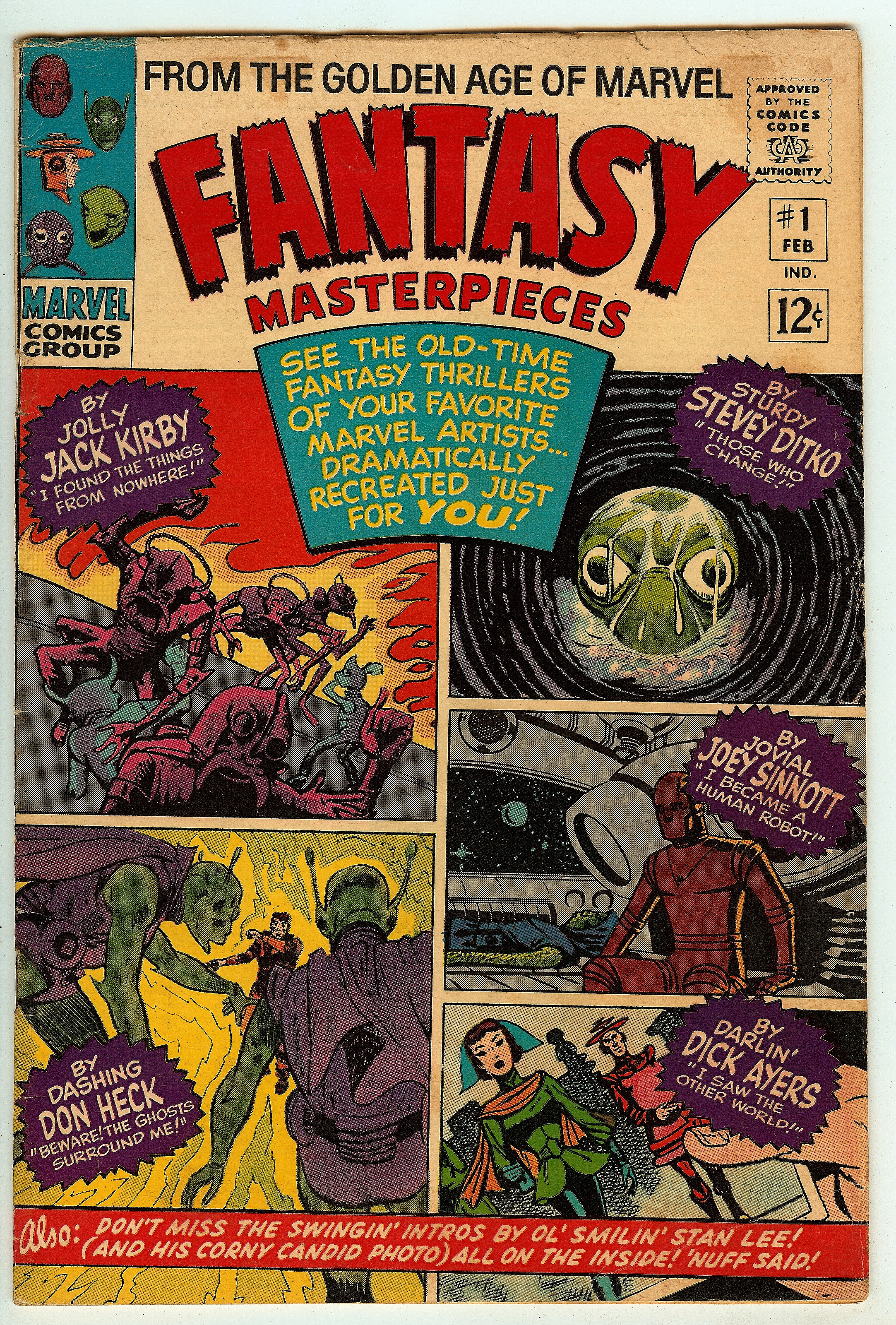 FANTASY MASTERPIECES Front Cover