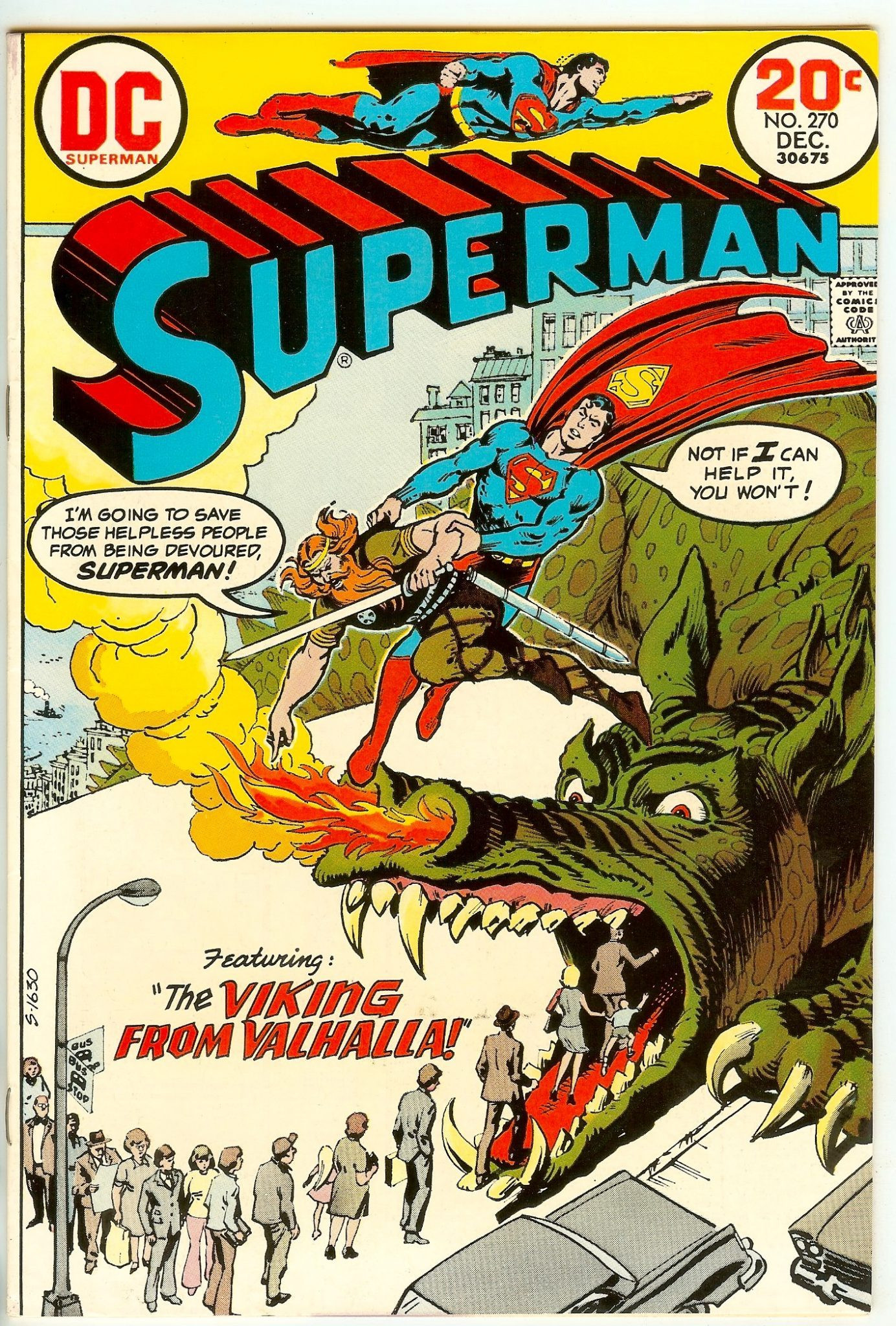 SUPERMAN Front Cover