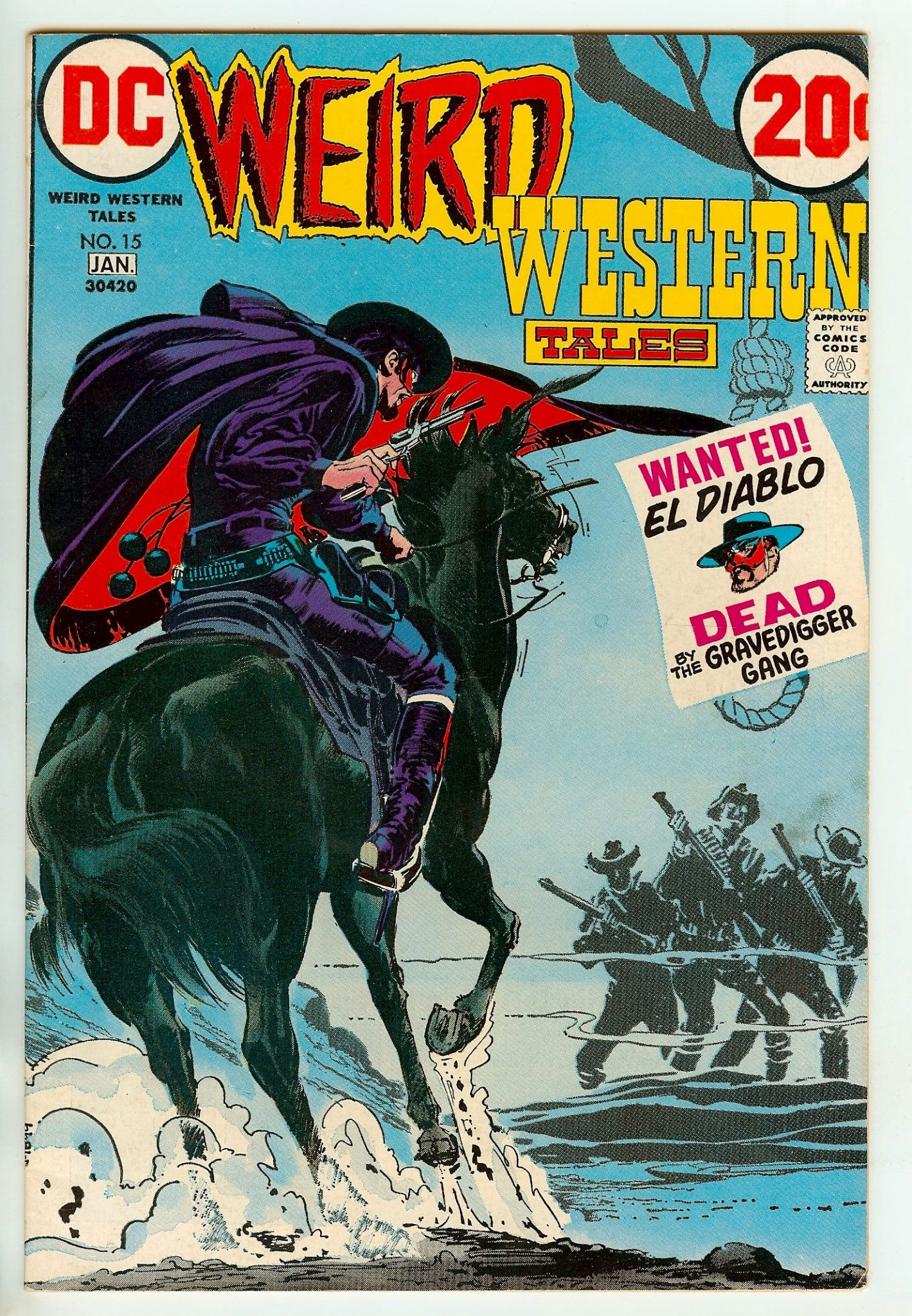 WEIRD WESTERN TALES Front Cover