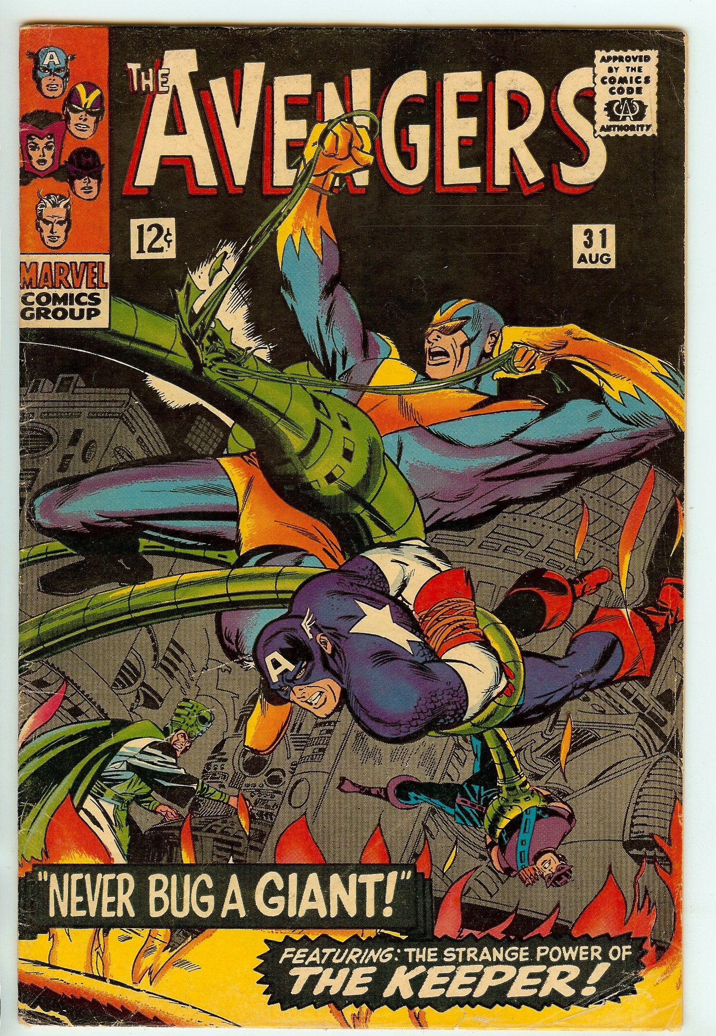 AVENGERS Front Cover