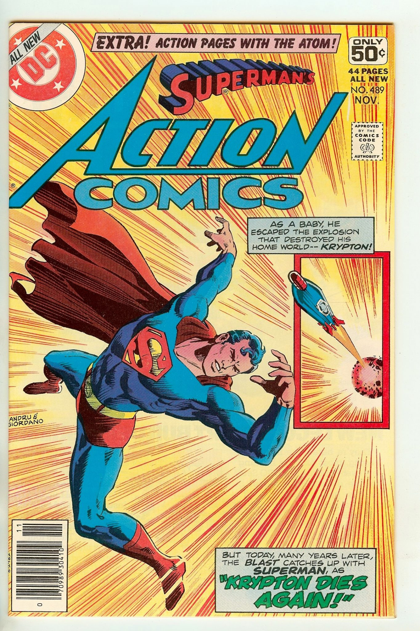 ACTION COMICS Front Cover
