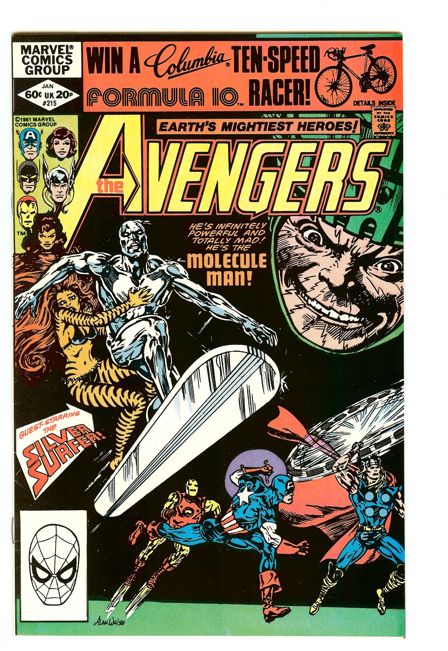 AVENGERS Front Cover