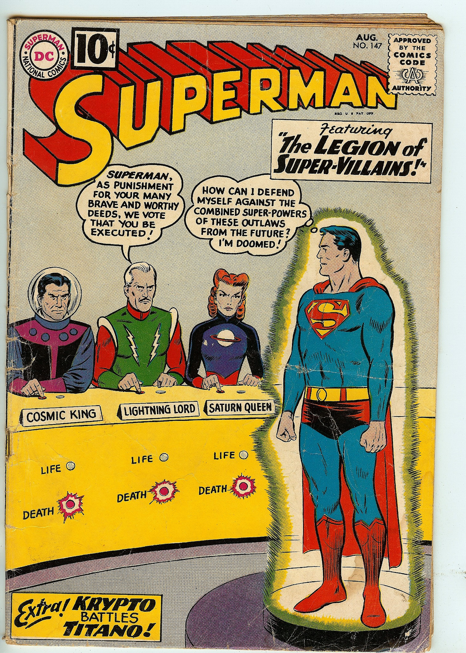 SUPERMAN Front Cover