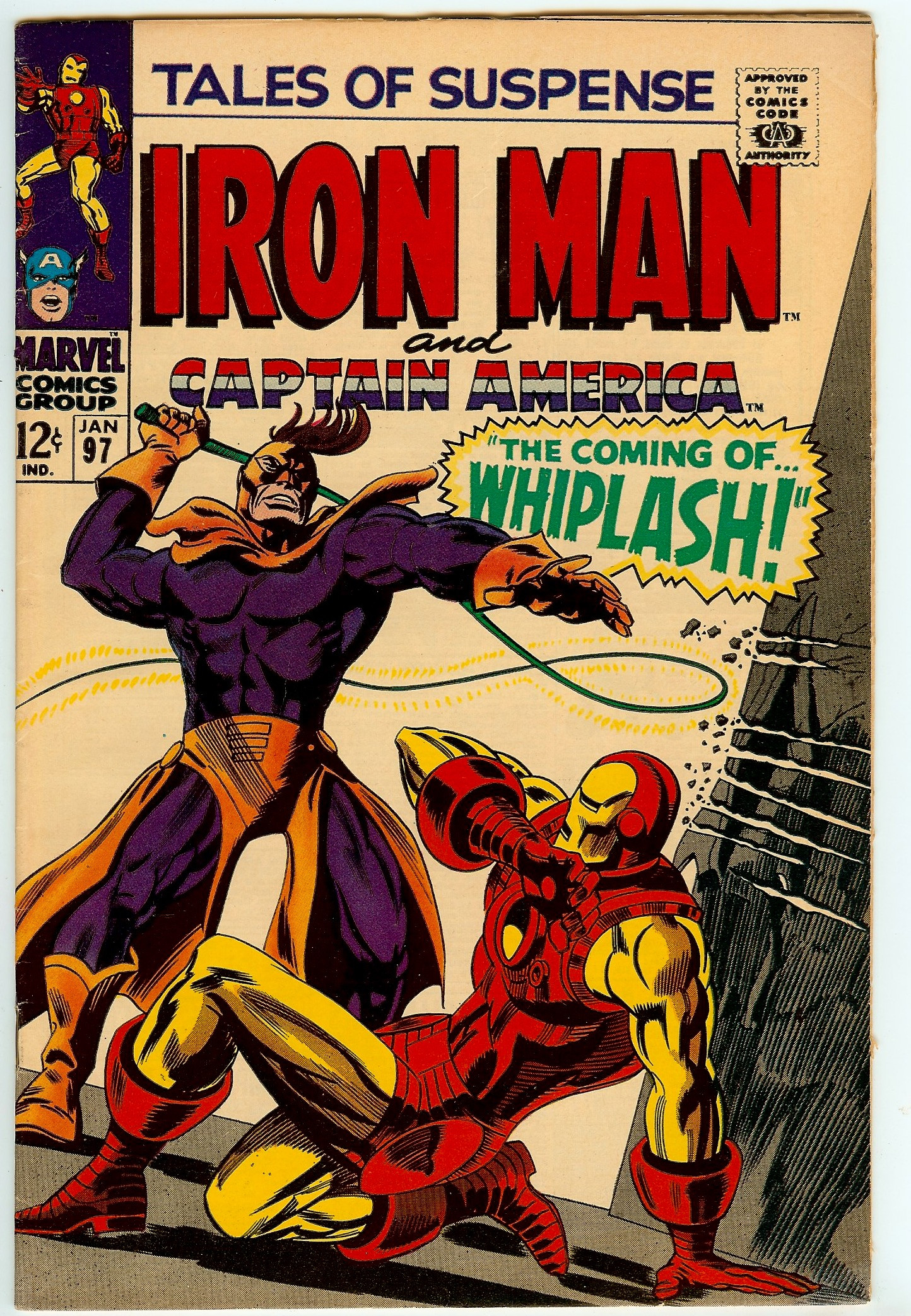TALES OF SUSPENSE Front Cover