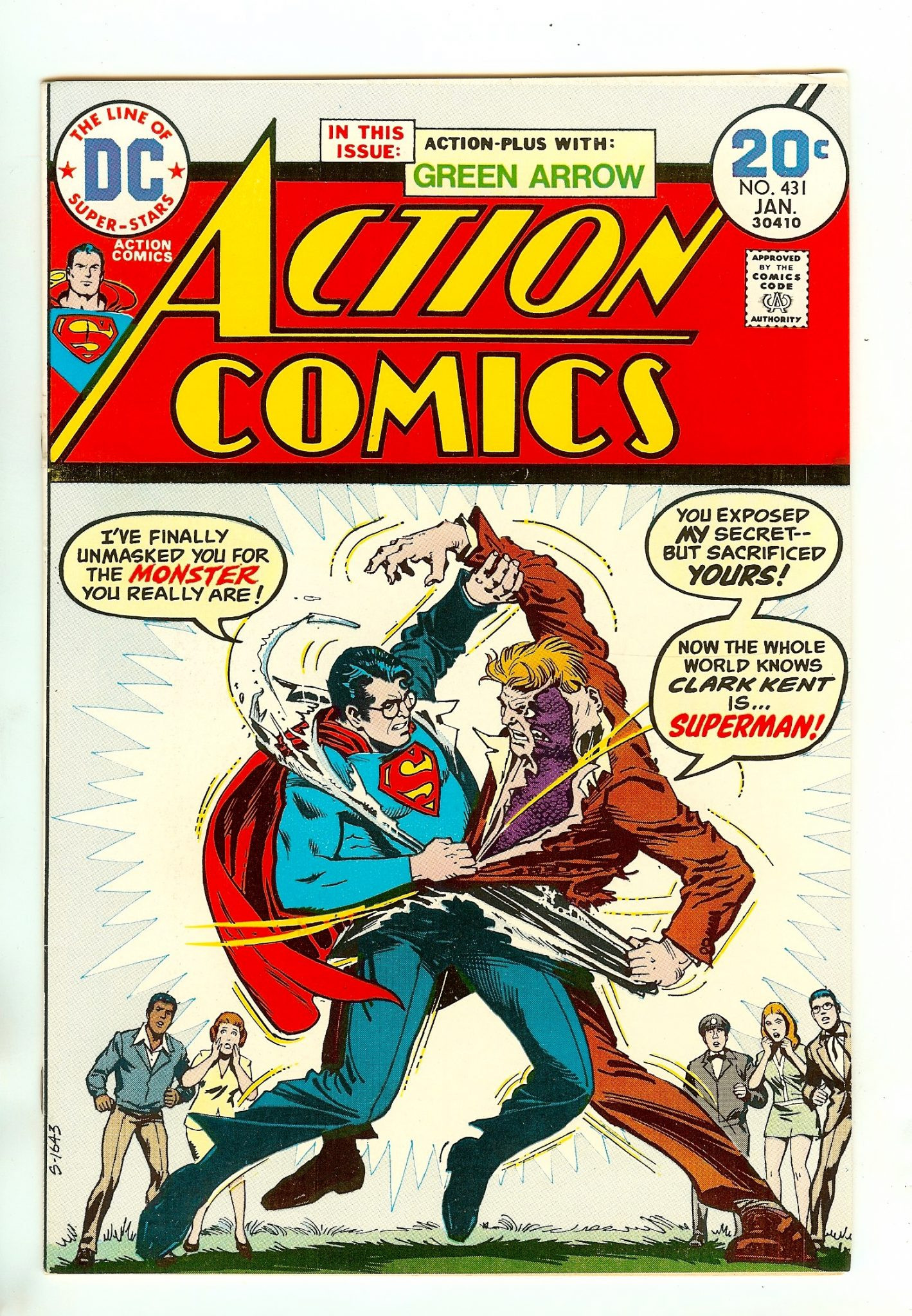ACTION COMICS Front Cover