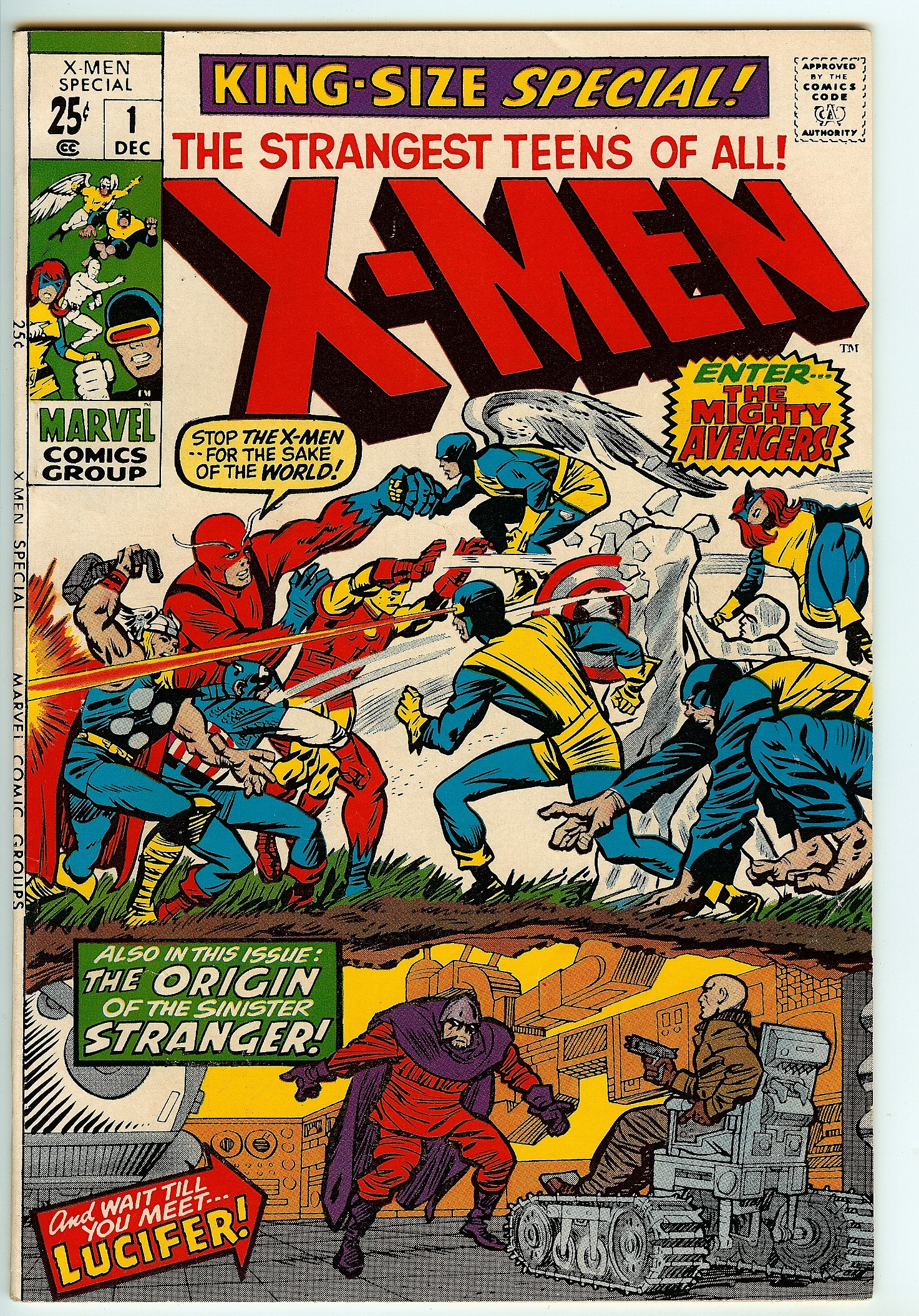 X-MEN ANNUAL Front Cover