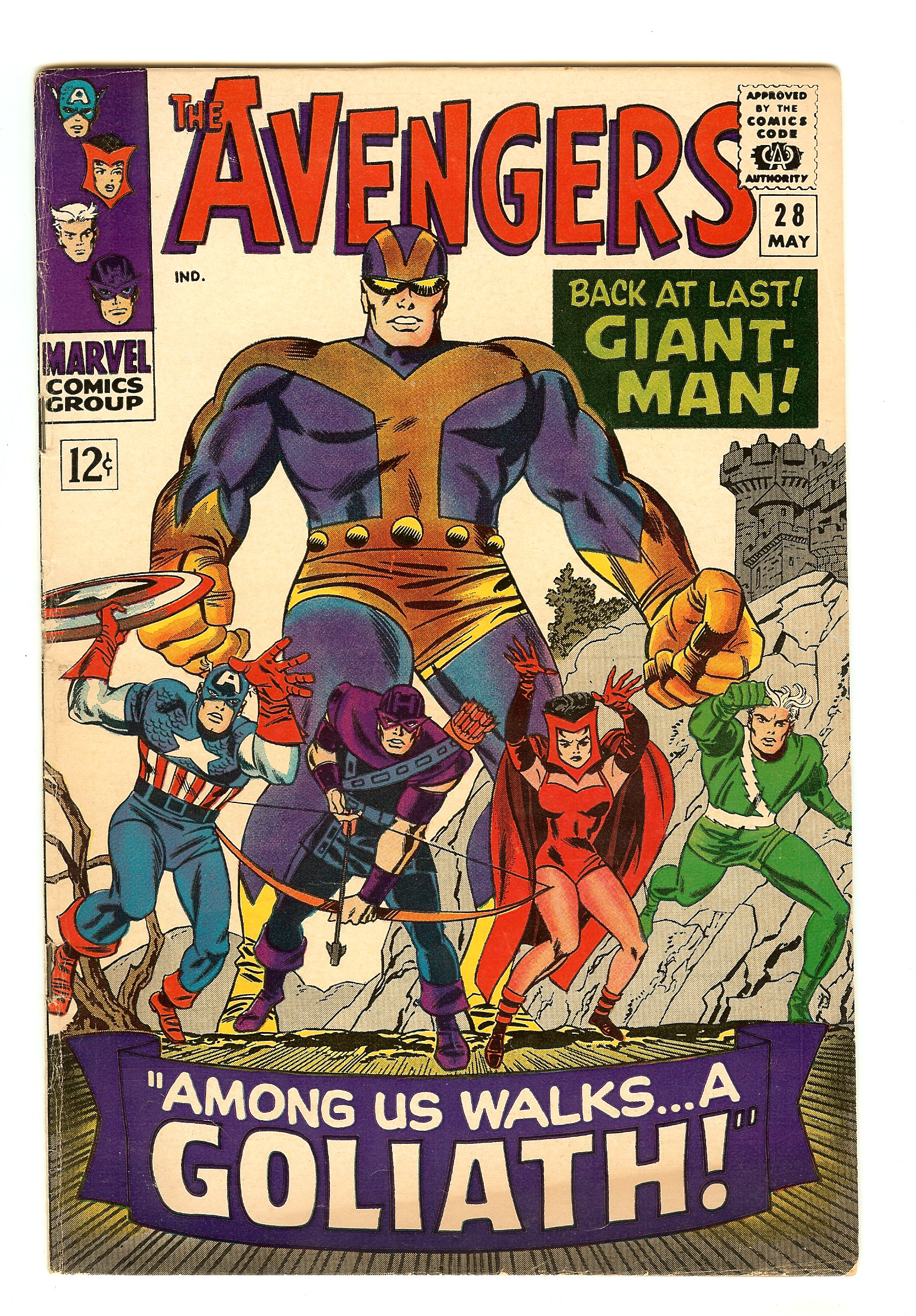 AVENGERS Front Cover