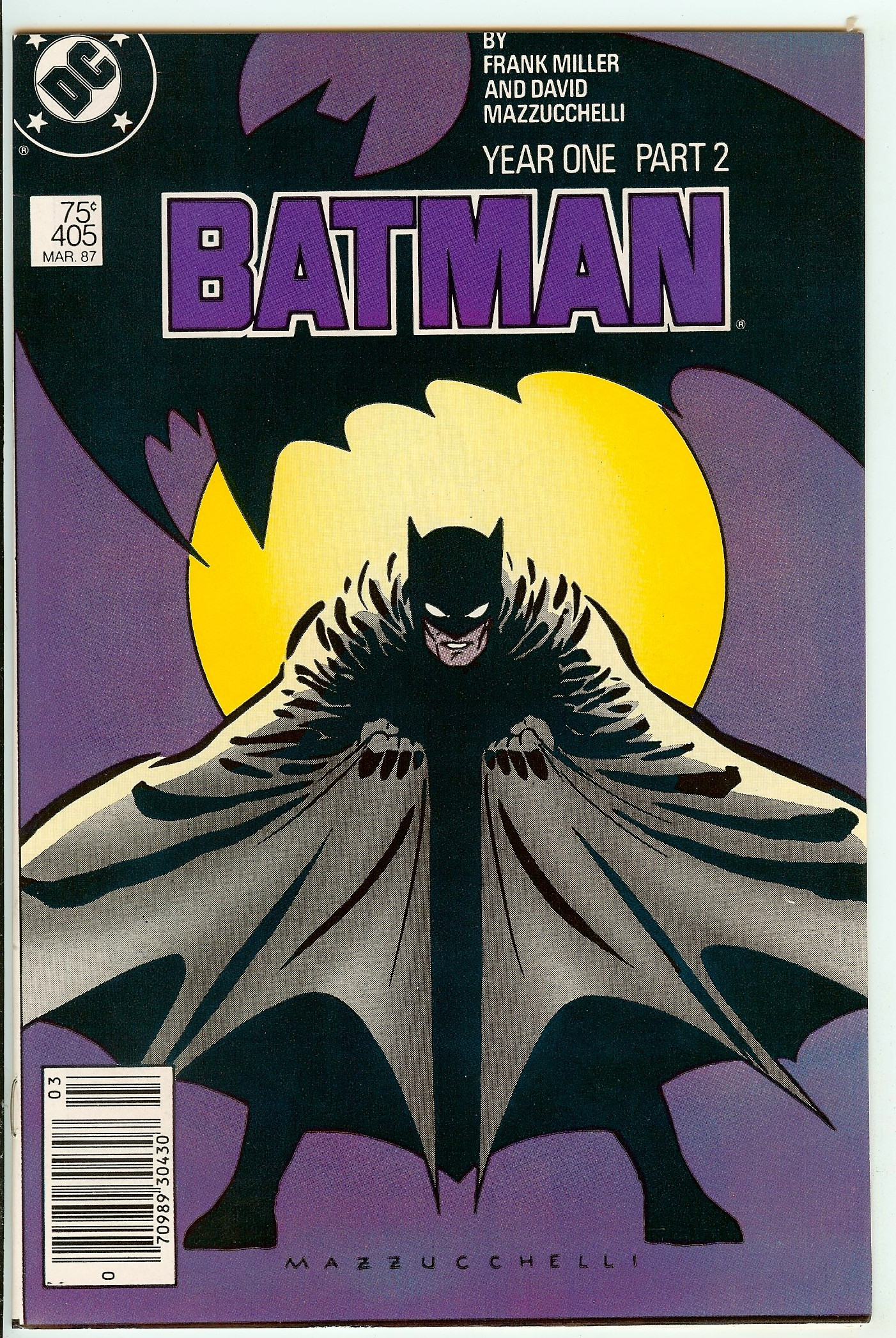 BATMAN Front Cover