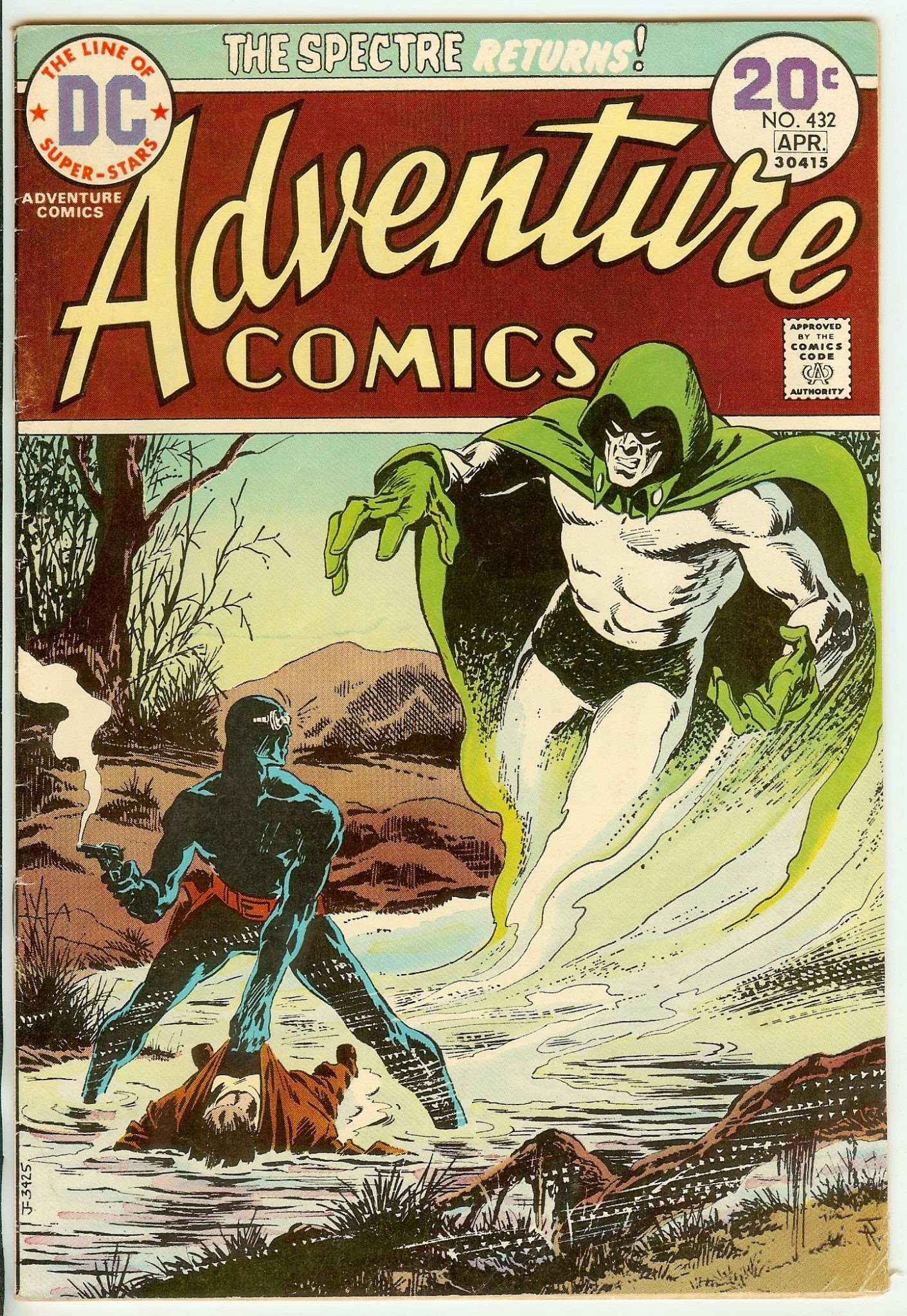 ADVENTURE COMICS Front Cover