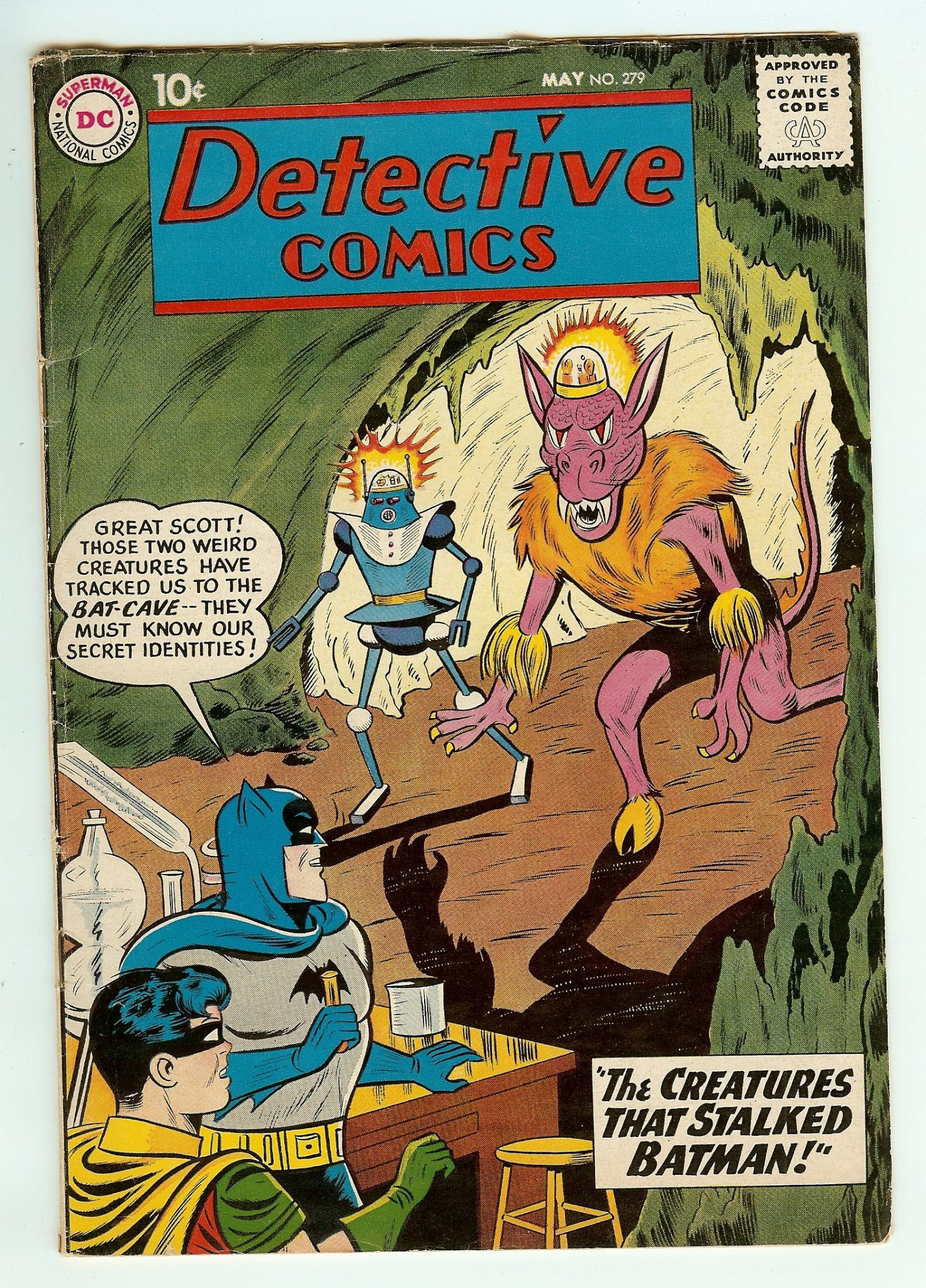DETECTIVE COMICS Front Cover