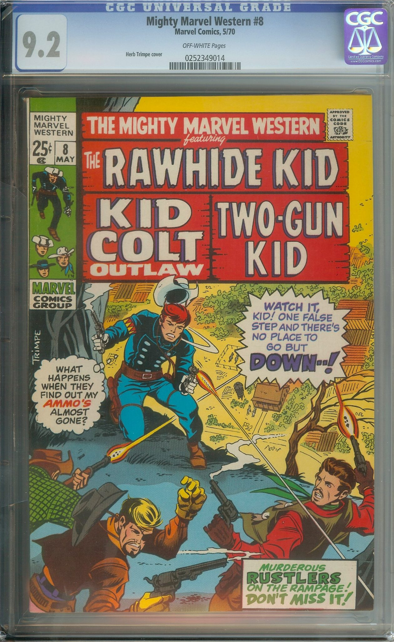 MIGHTY MARVEL WESTERN Front Cover