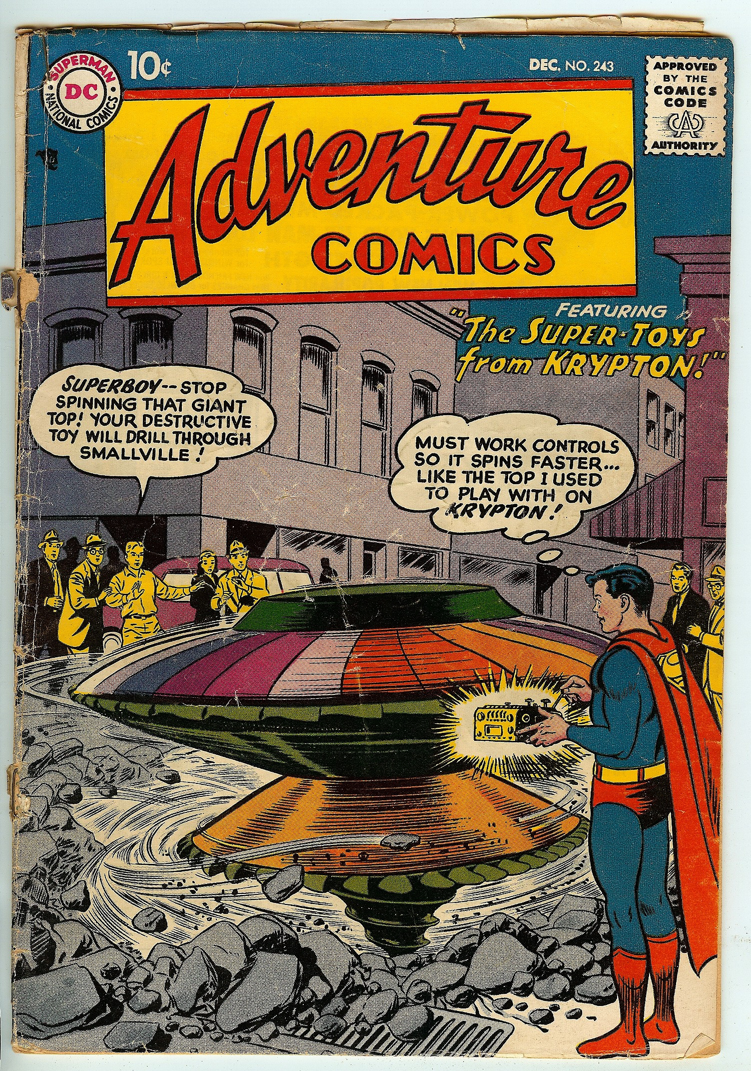 ADVENTURE COMICS Front Cover