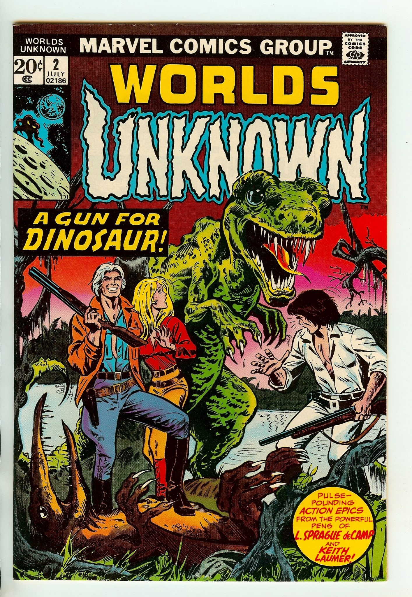 WORLDS UNKNOWN Front Cover