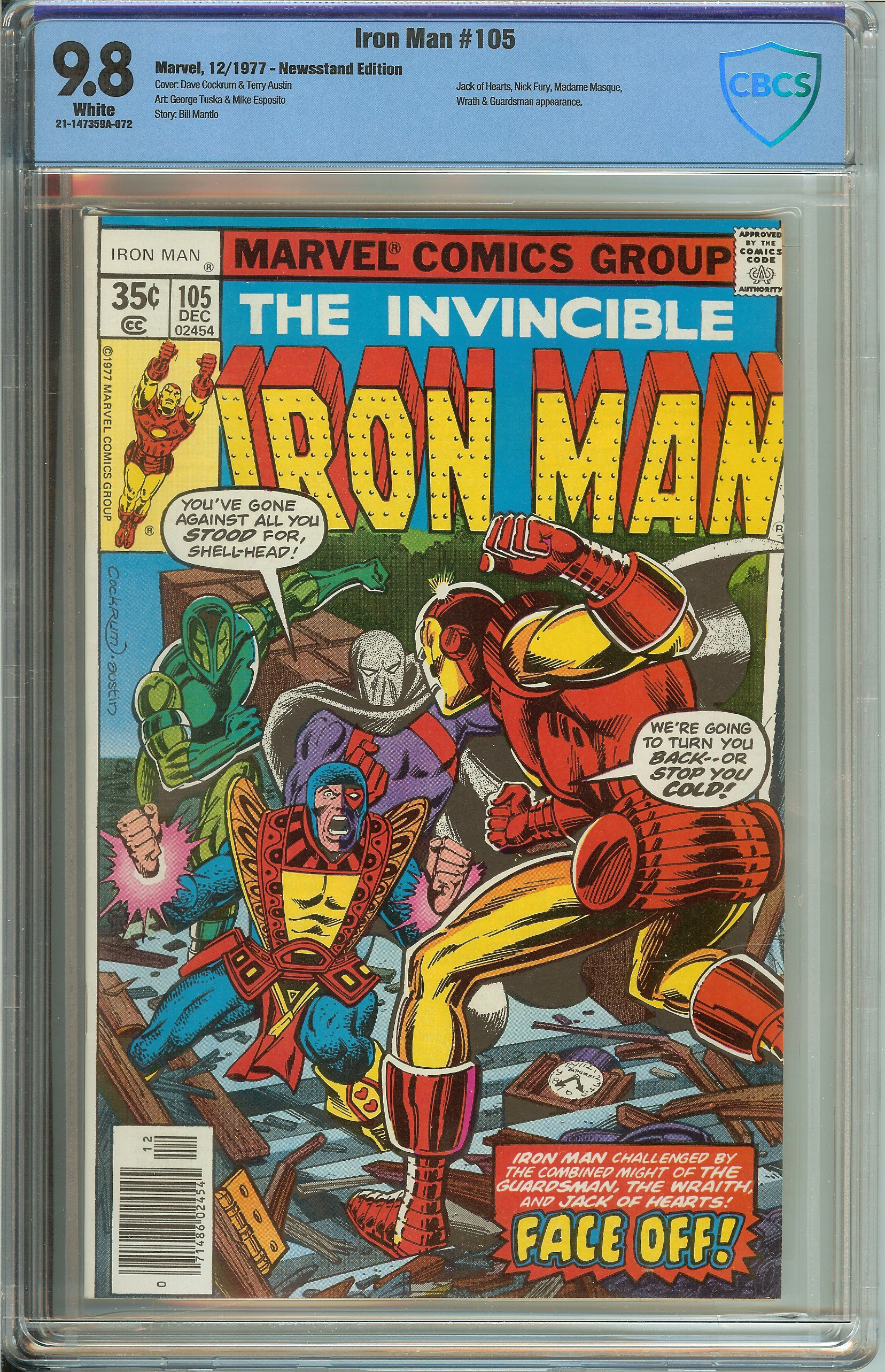 IRON MAN Front Cover