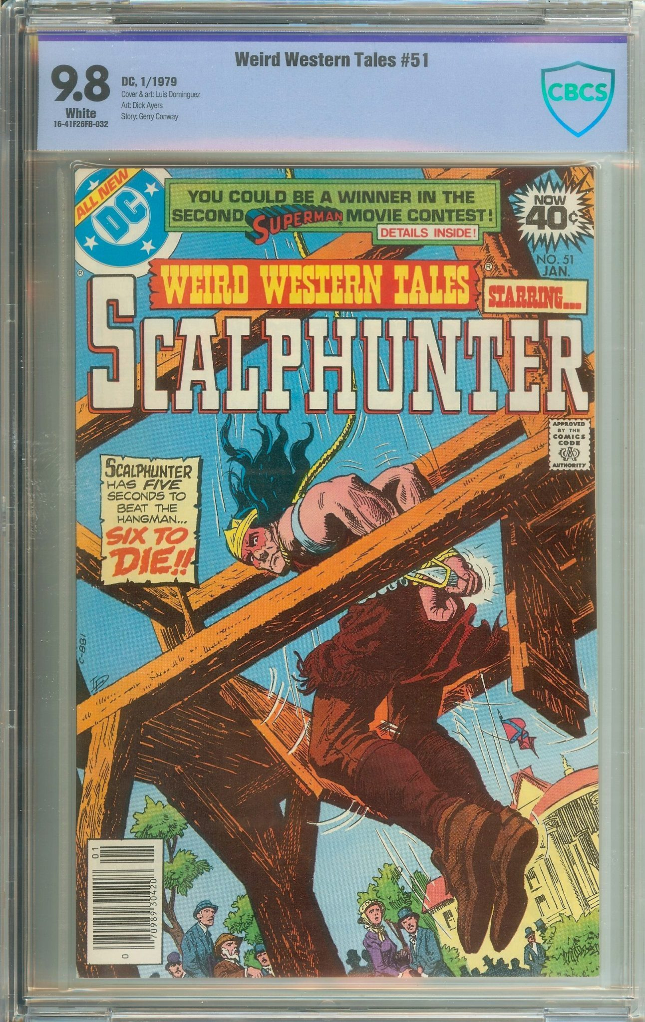 WEIRD WESTERN TALES Front Cover
