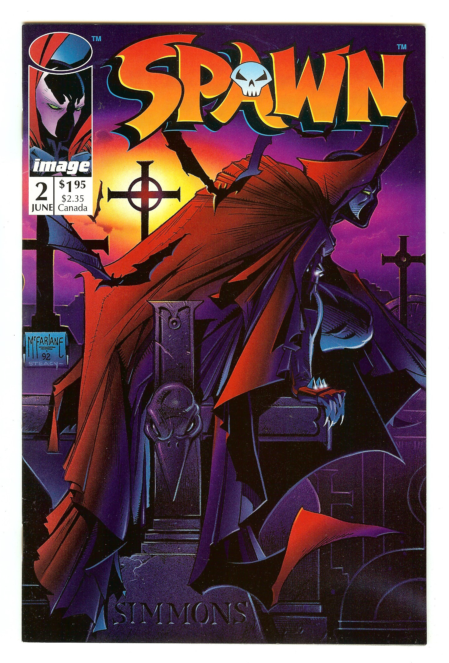 SPAWN #2 9.0 | Reece's Rare Comics