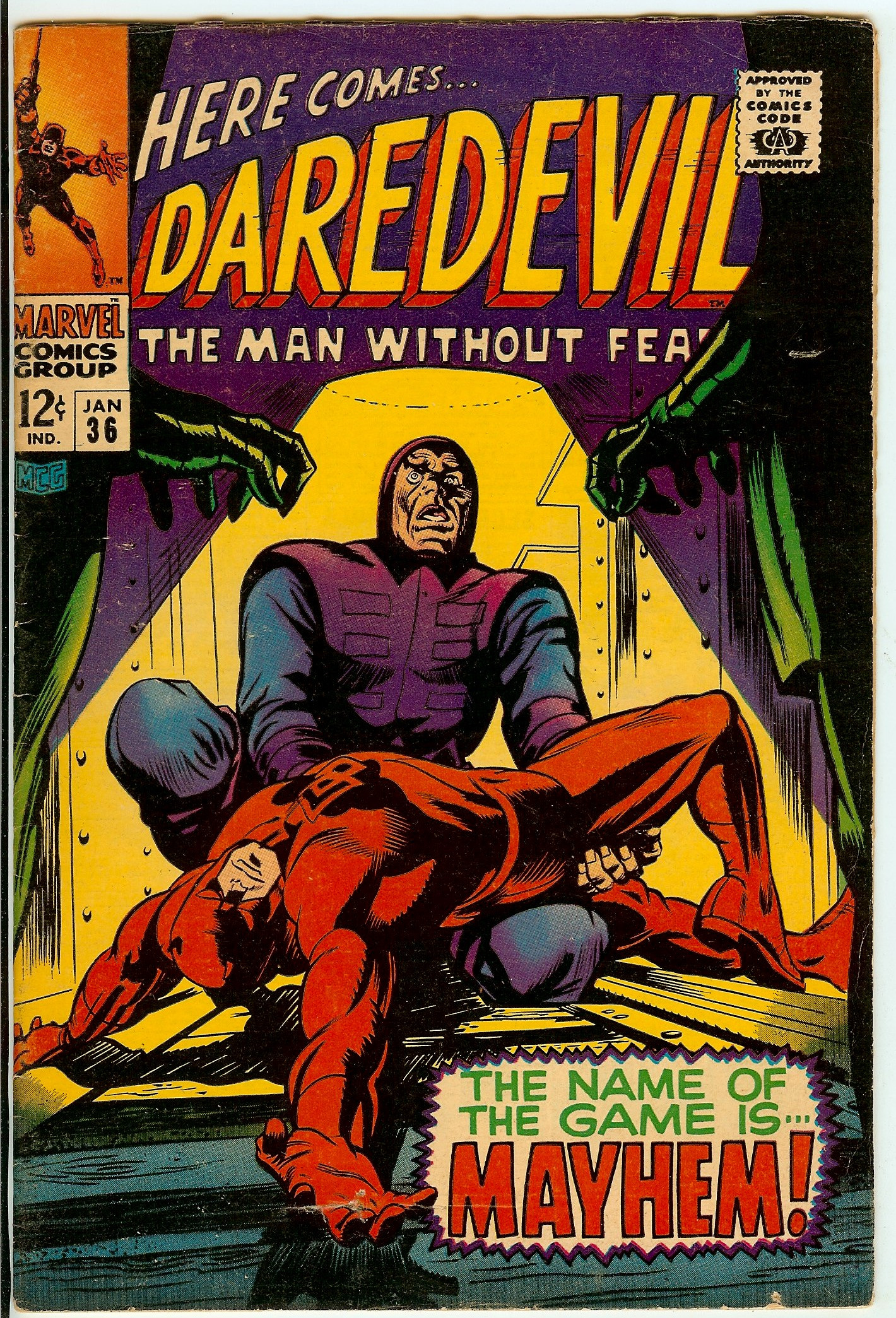 DAREDEVIL Front Cover