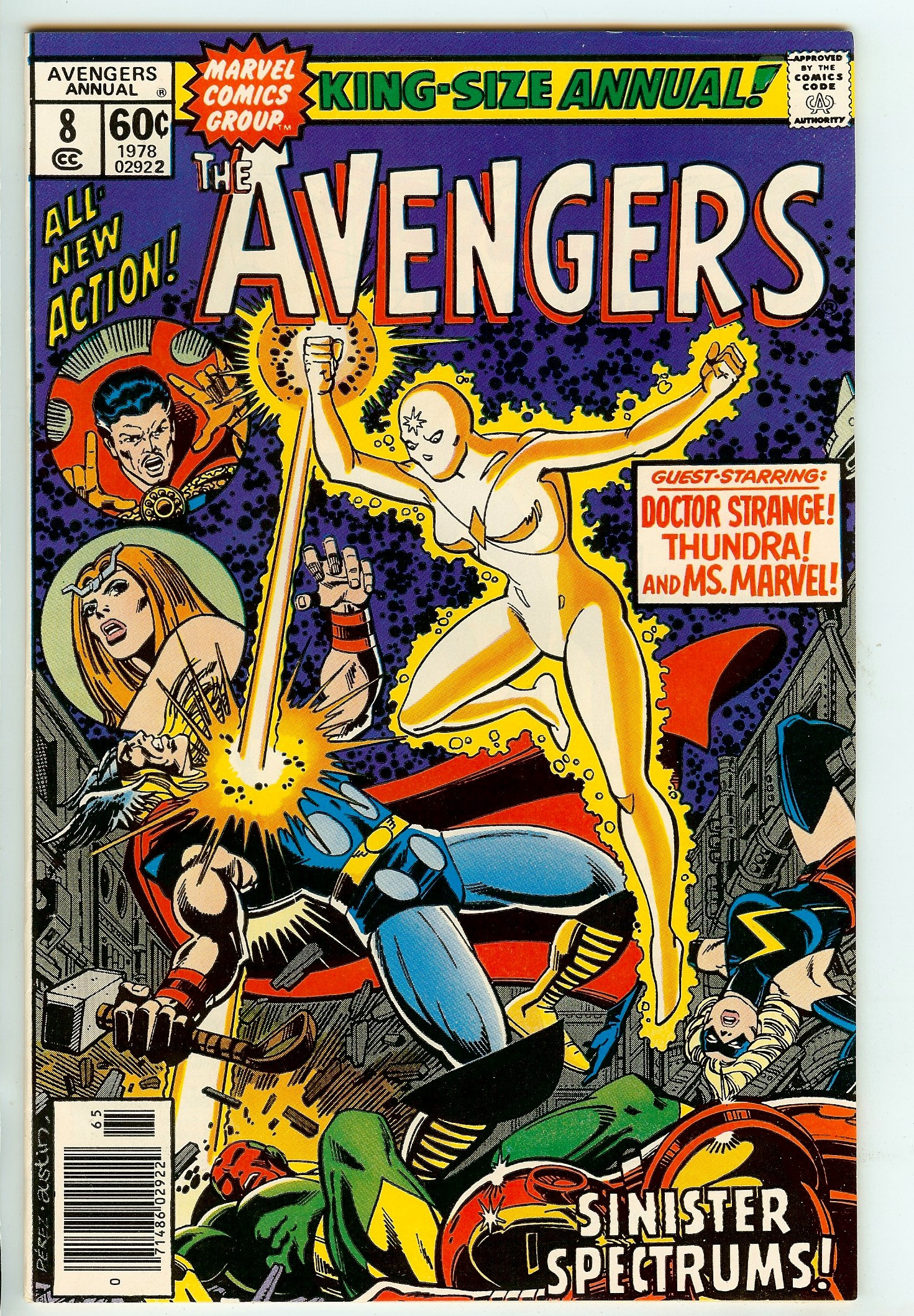 AVENGERS ANNUAL Front Cover