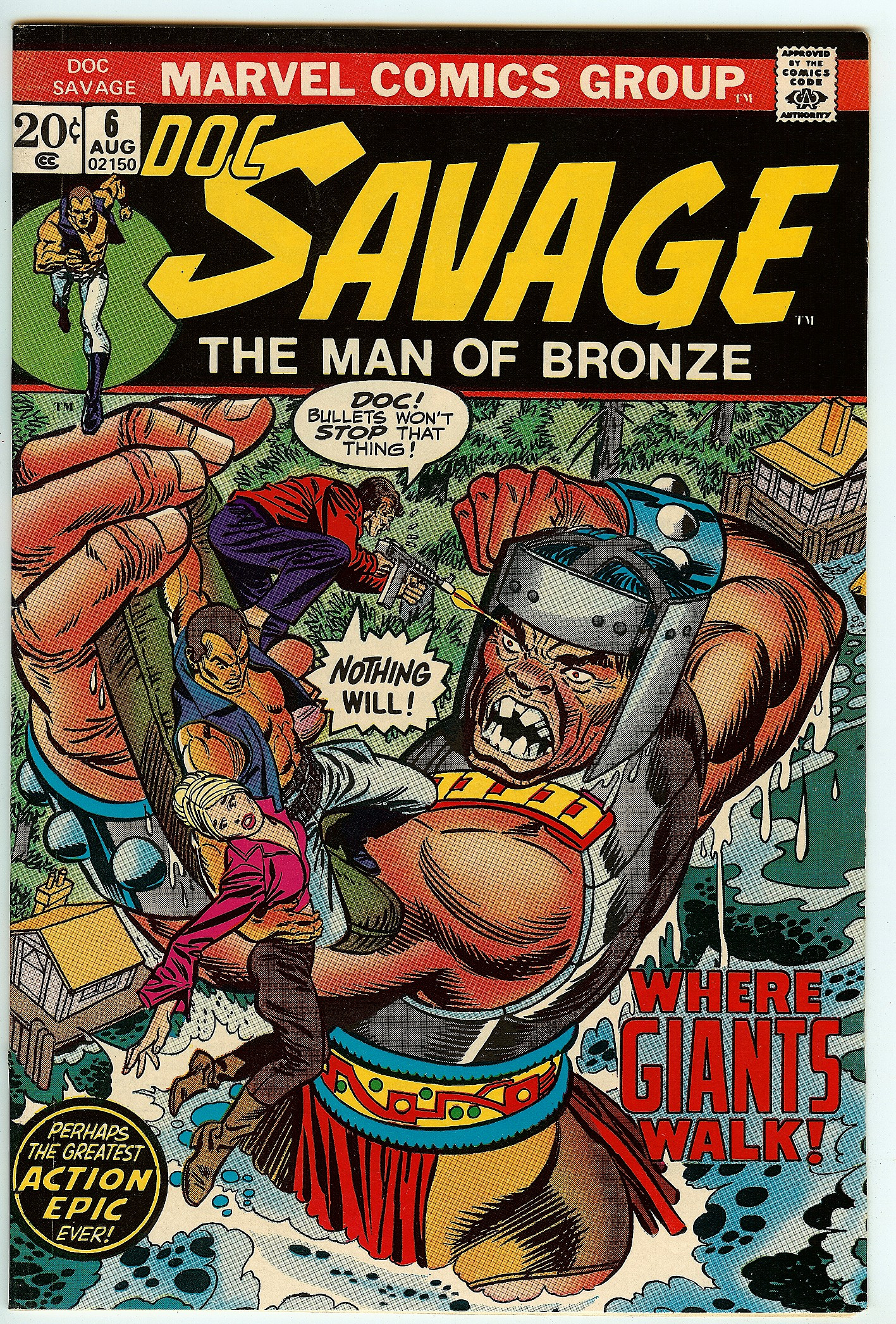 DOC SAVAGE Front Cover