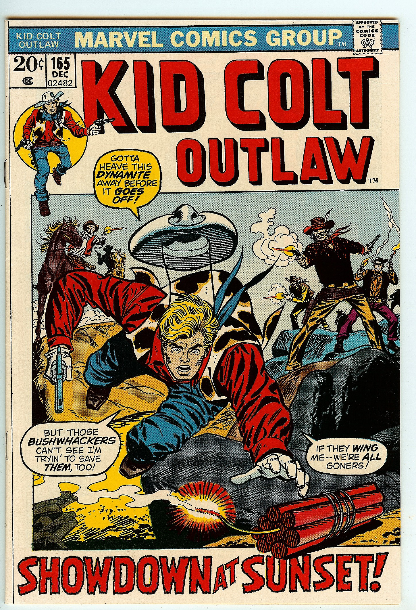 KID COLT OUTLAW Front Cover