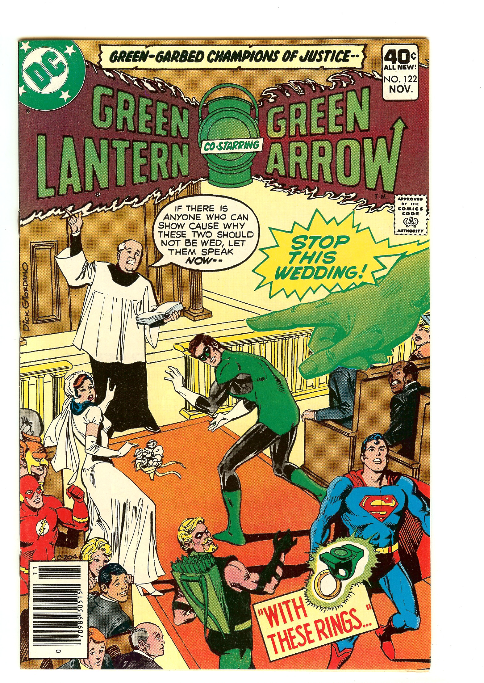 GREEN LANTERN Front Cover