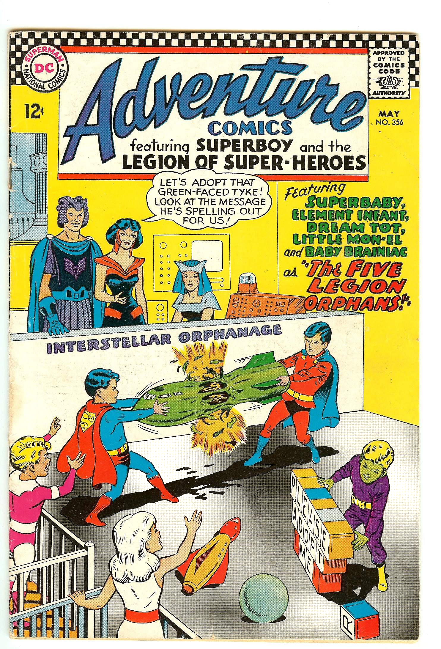 ADVENTURE COMICS Front Cover