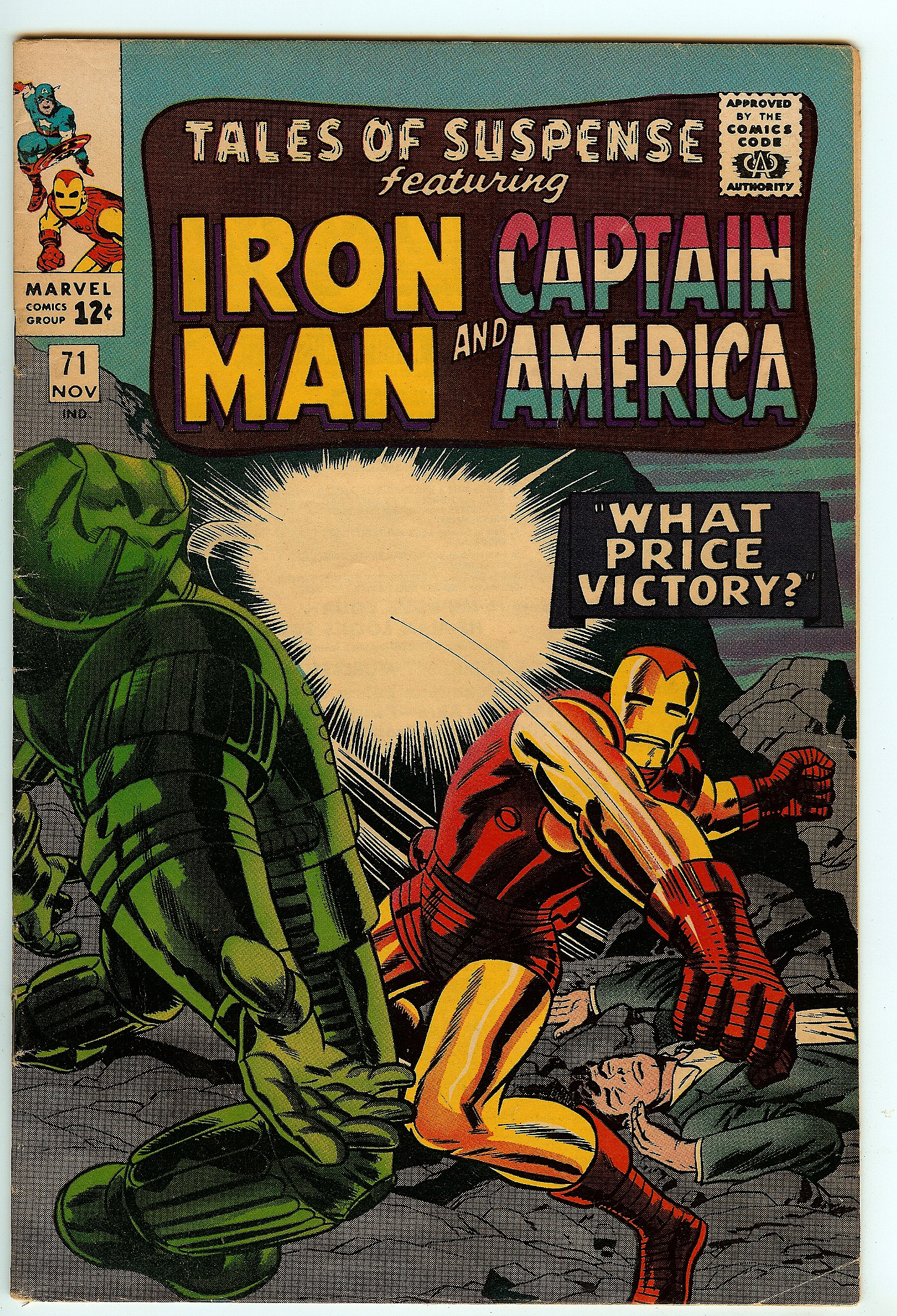 TALES OF SUSPENSE Front Cover
