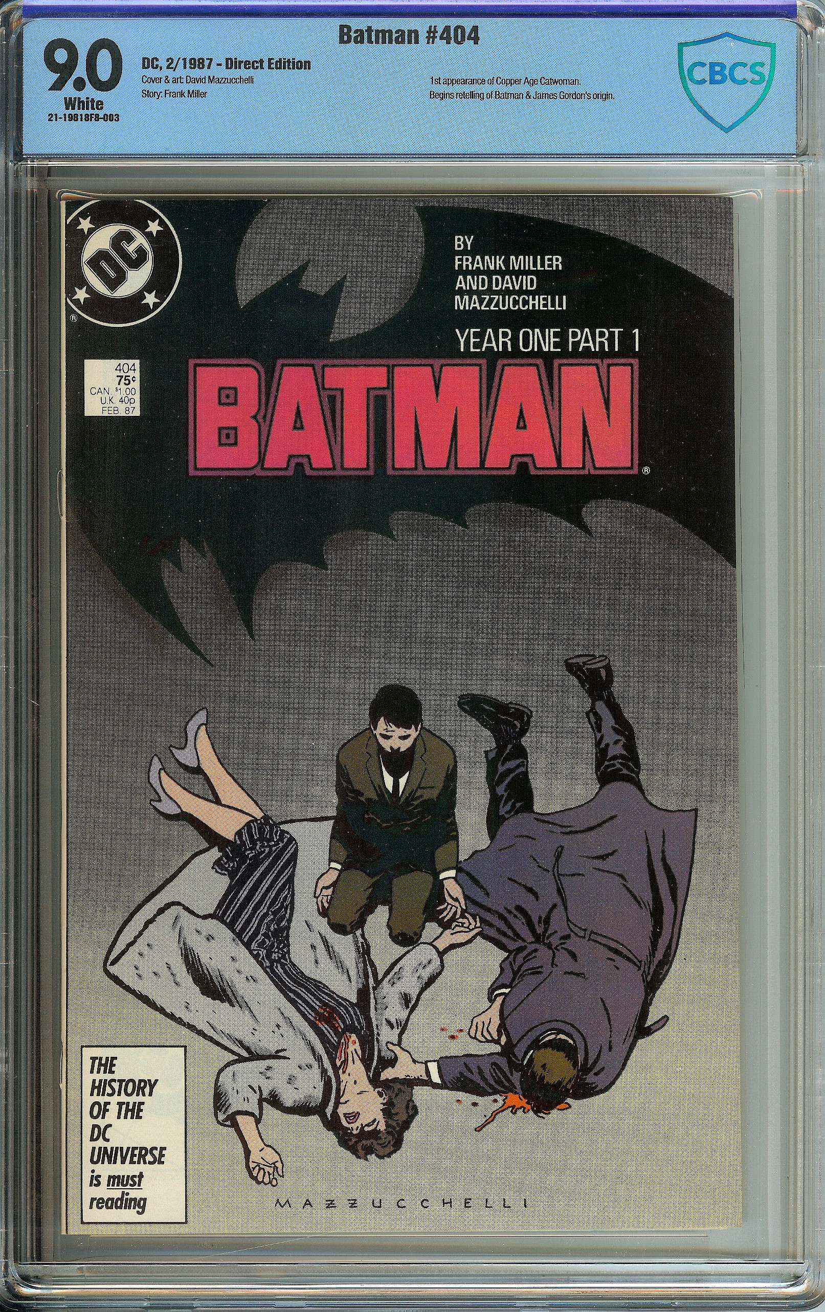 BATMAN Front Cover
