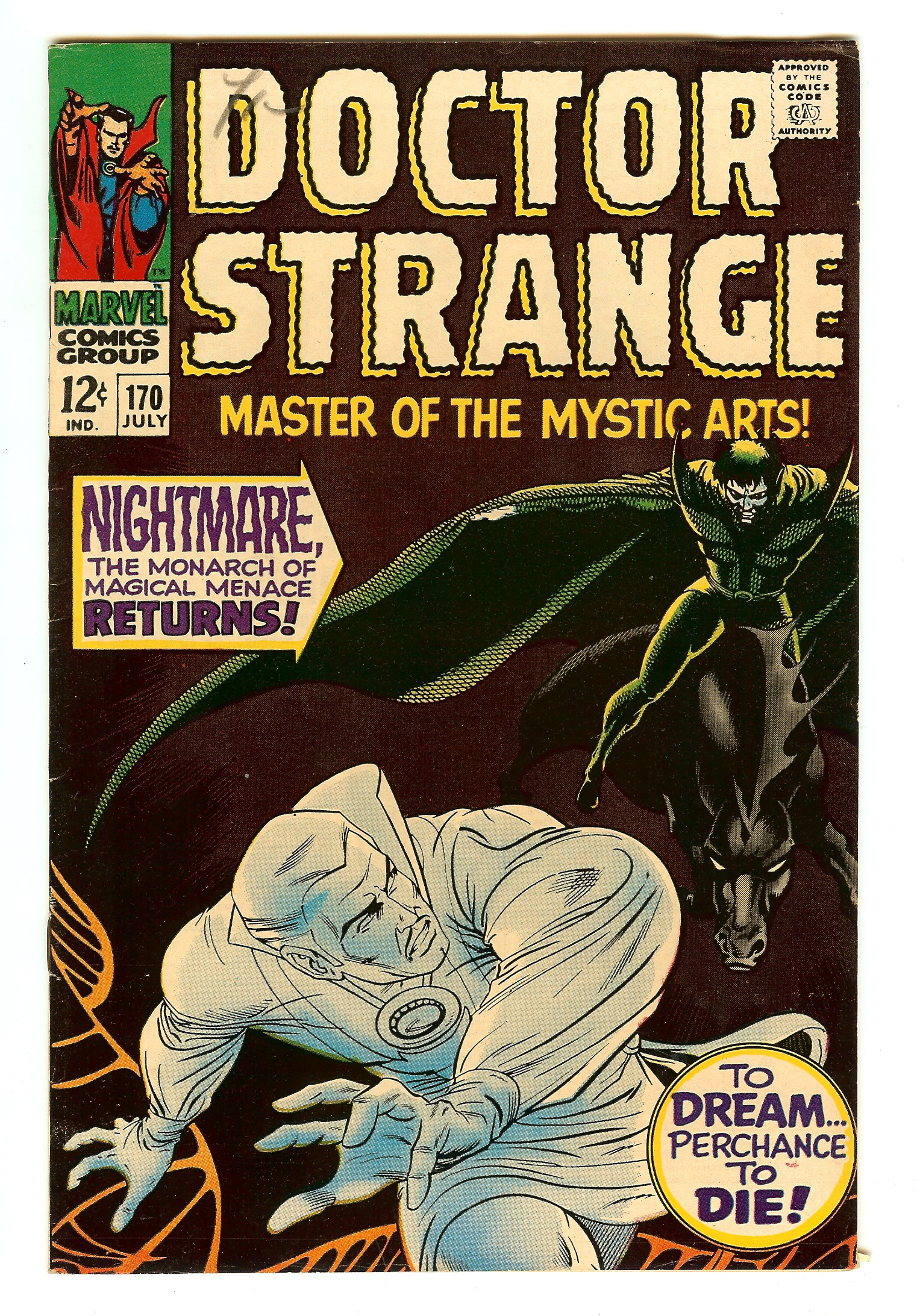 DOCTOR STRANGE Front Cover