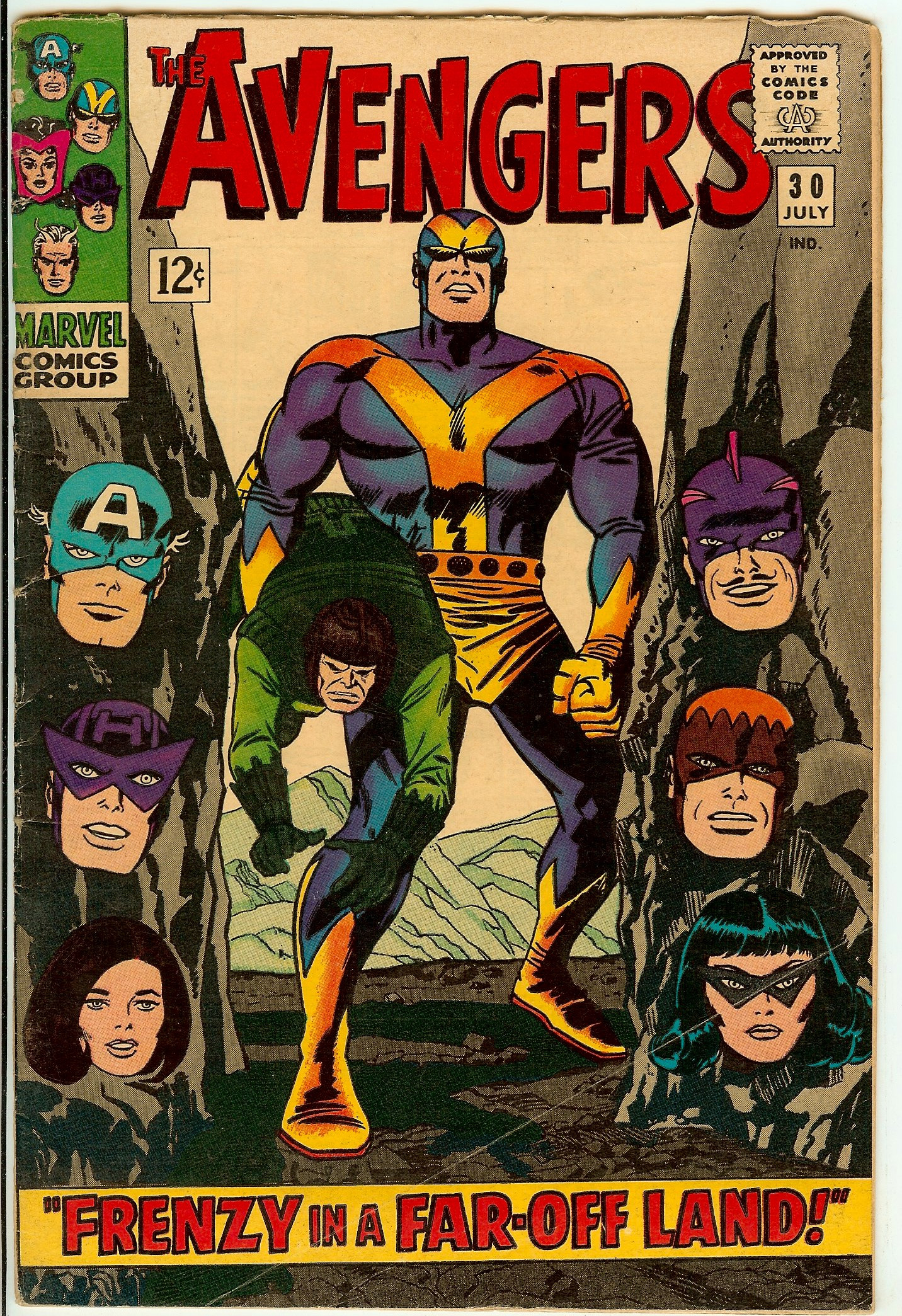 AVENGERS Front Cover