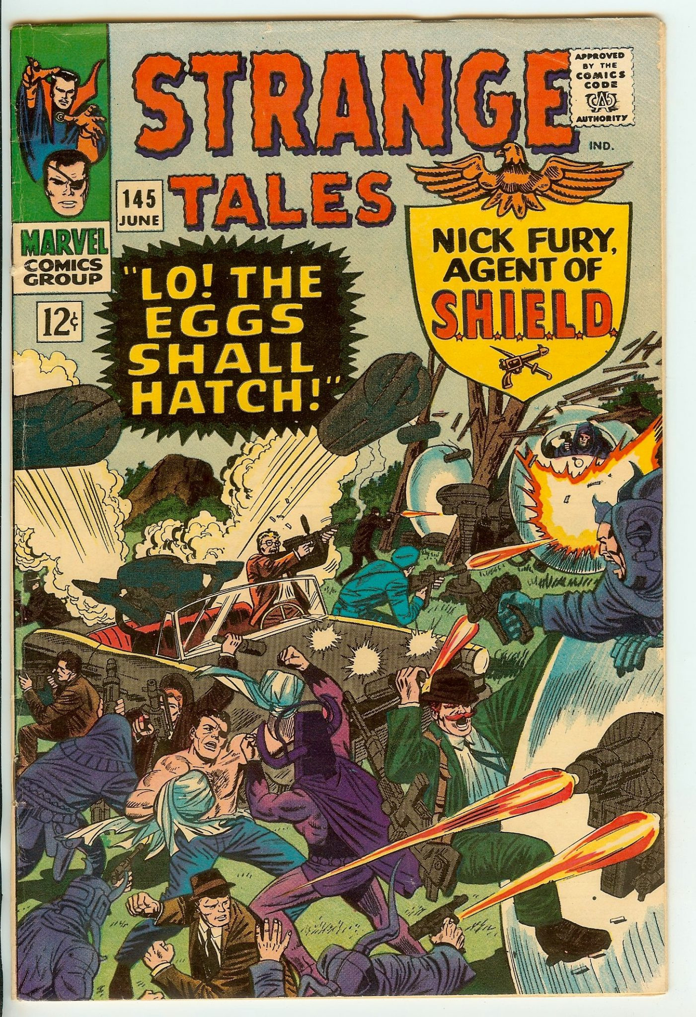 STRANGE TALES Front Cover